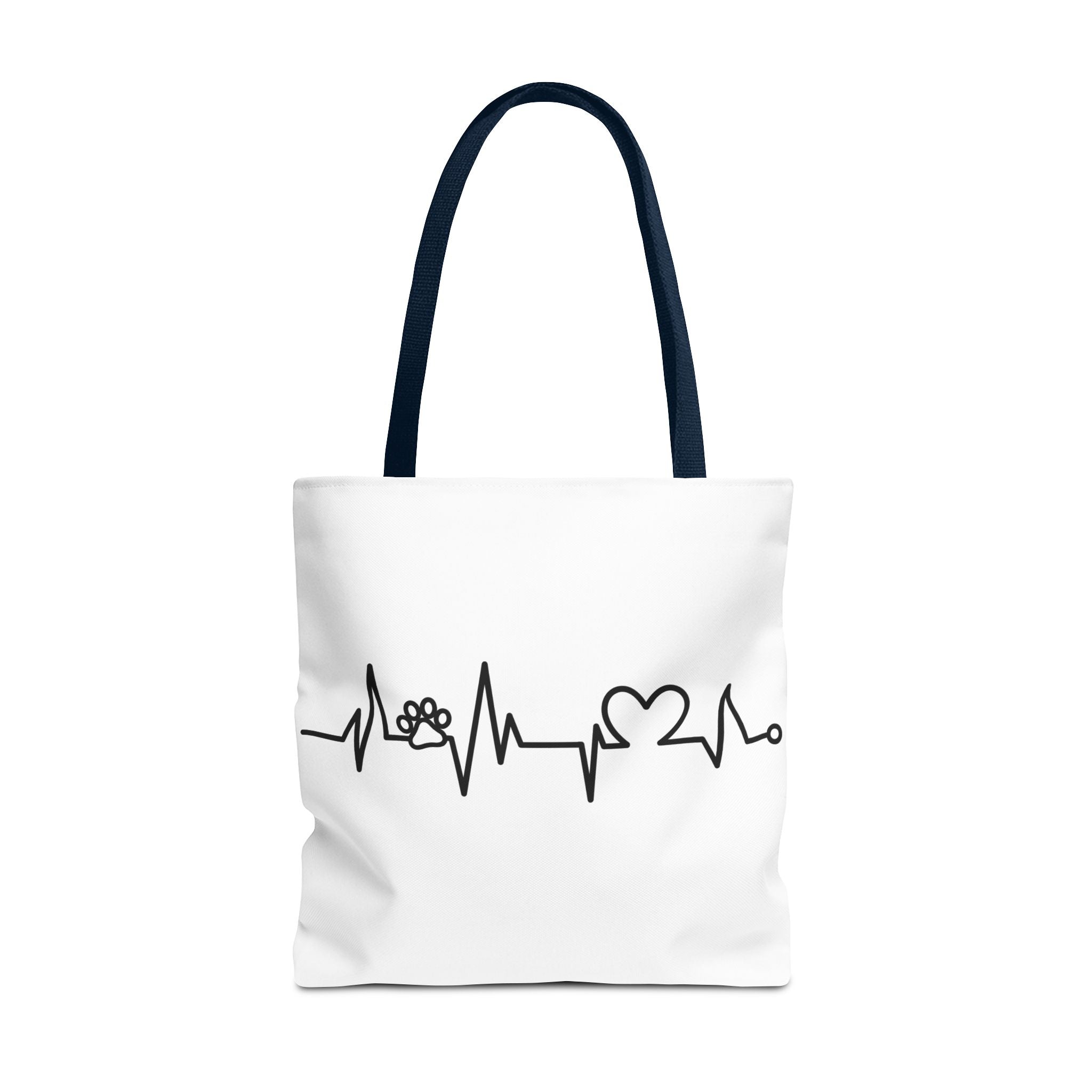 Animal ECG Tote Bag