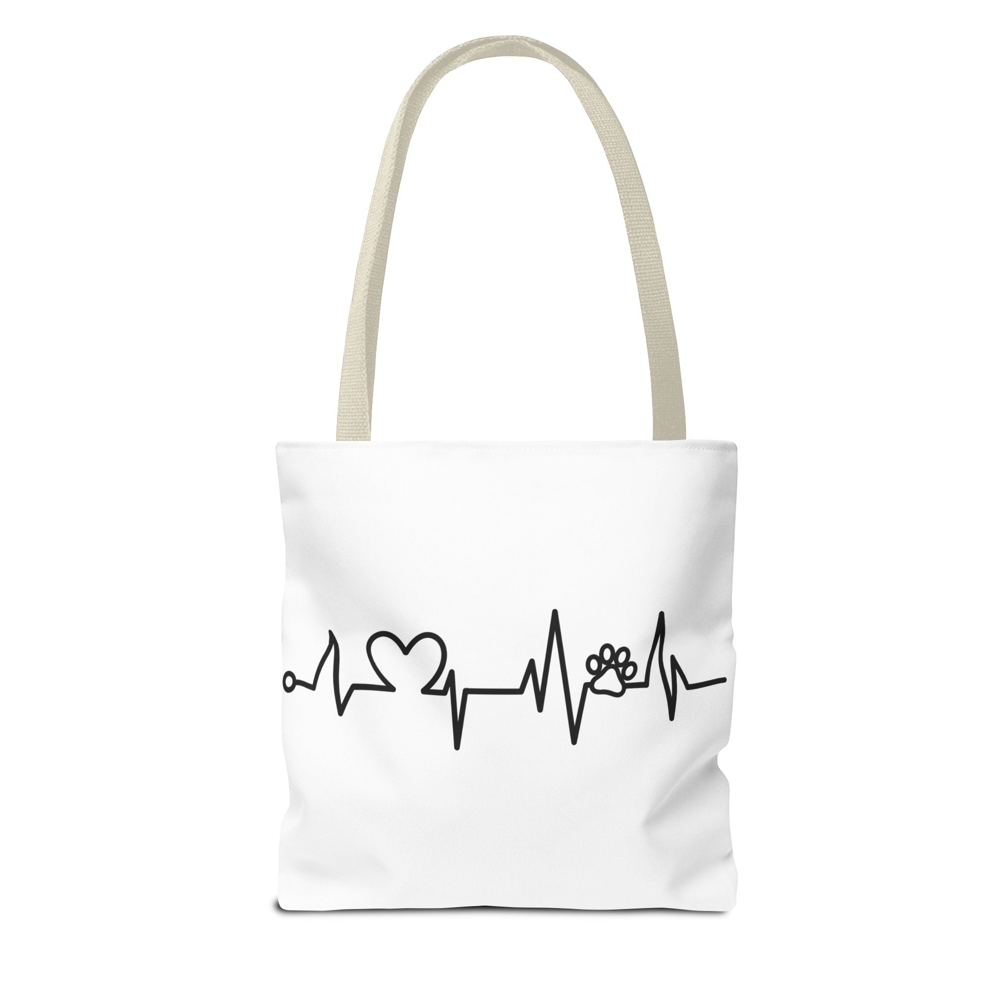 Animal ECG Tote Bag