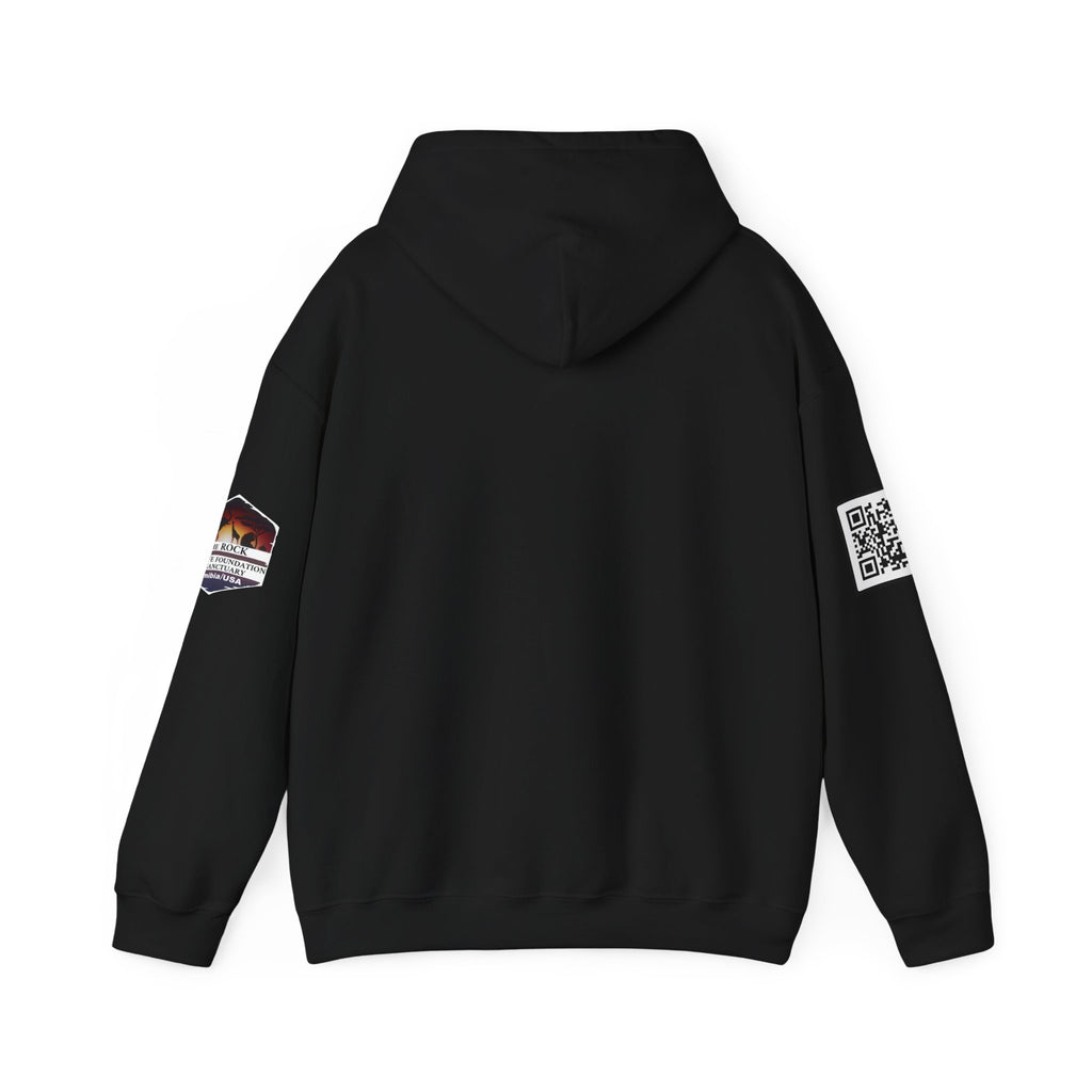 Hoodie - Rock Wildlife Script Pullover Hoodie
