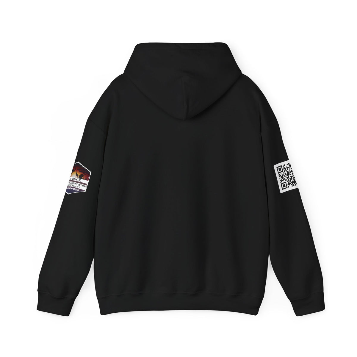 Hoodie - Rock Wildlife Script Pullover Hoodie