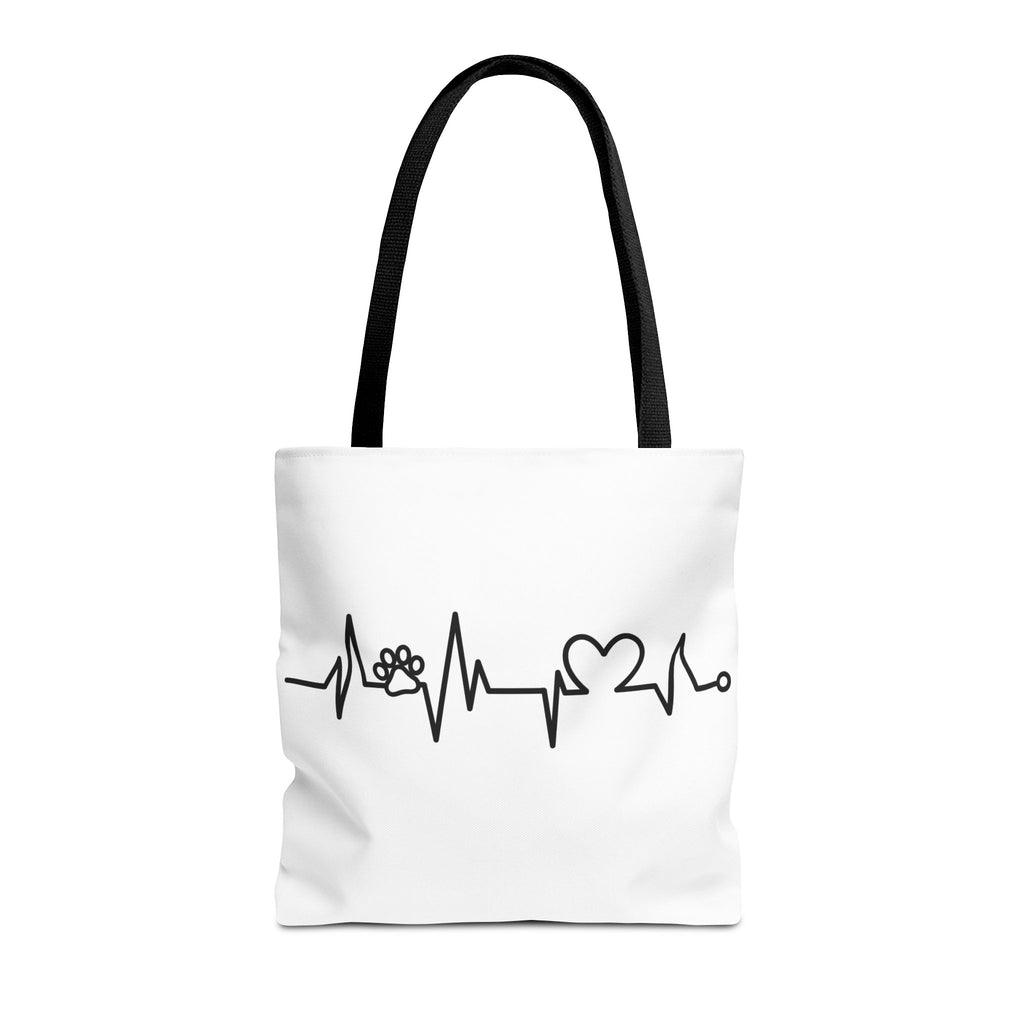 Animal ECG Tote Bag