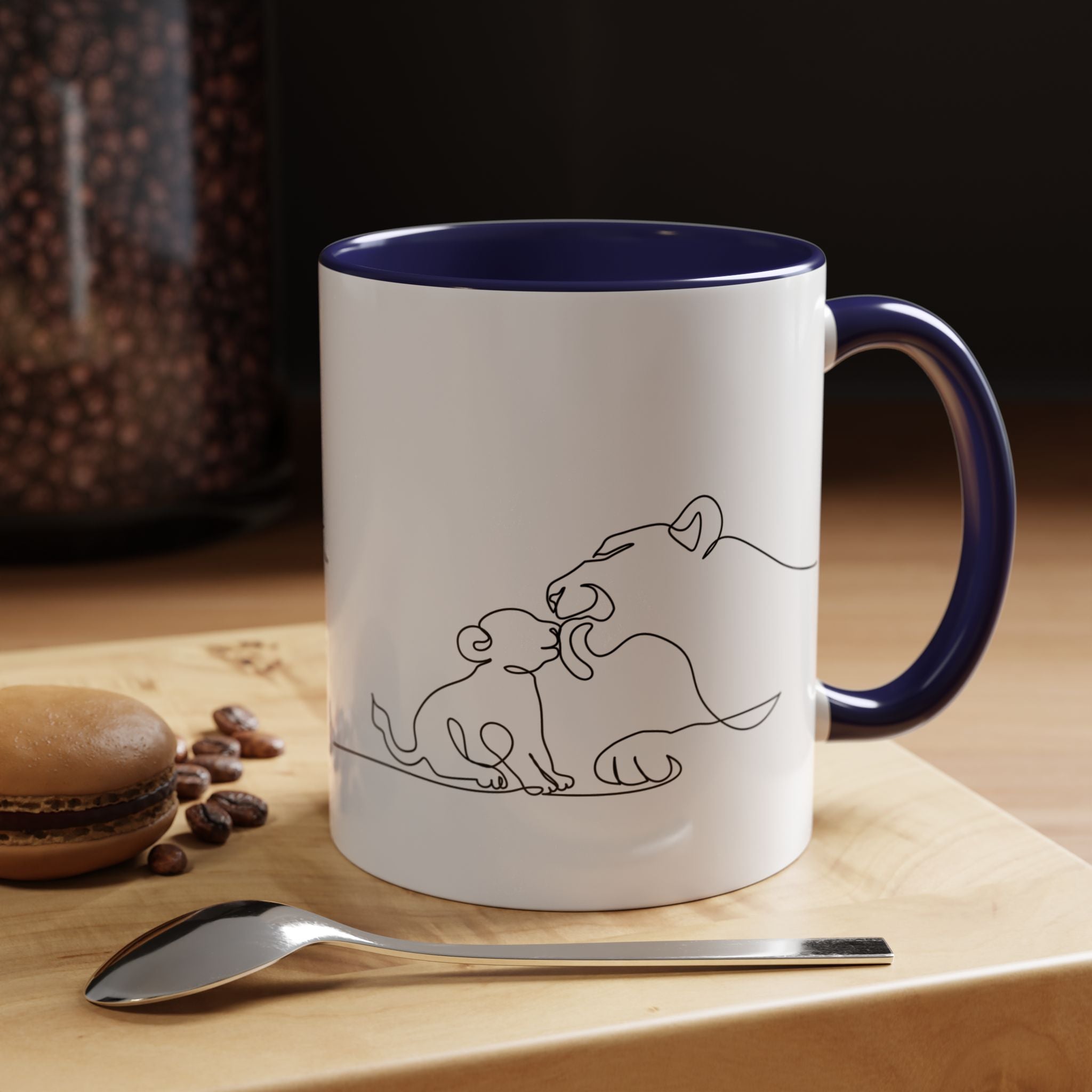 Lioness and Cub Mug