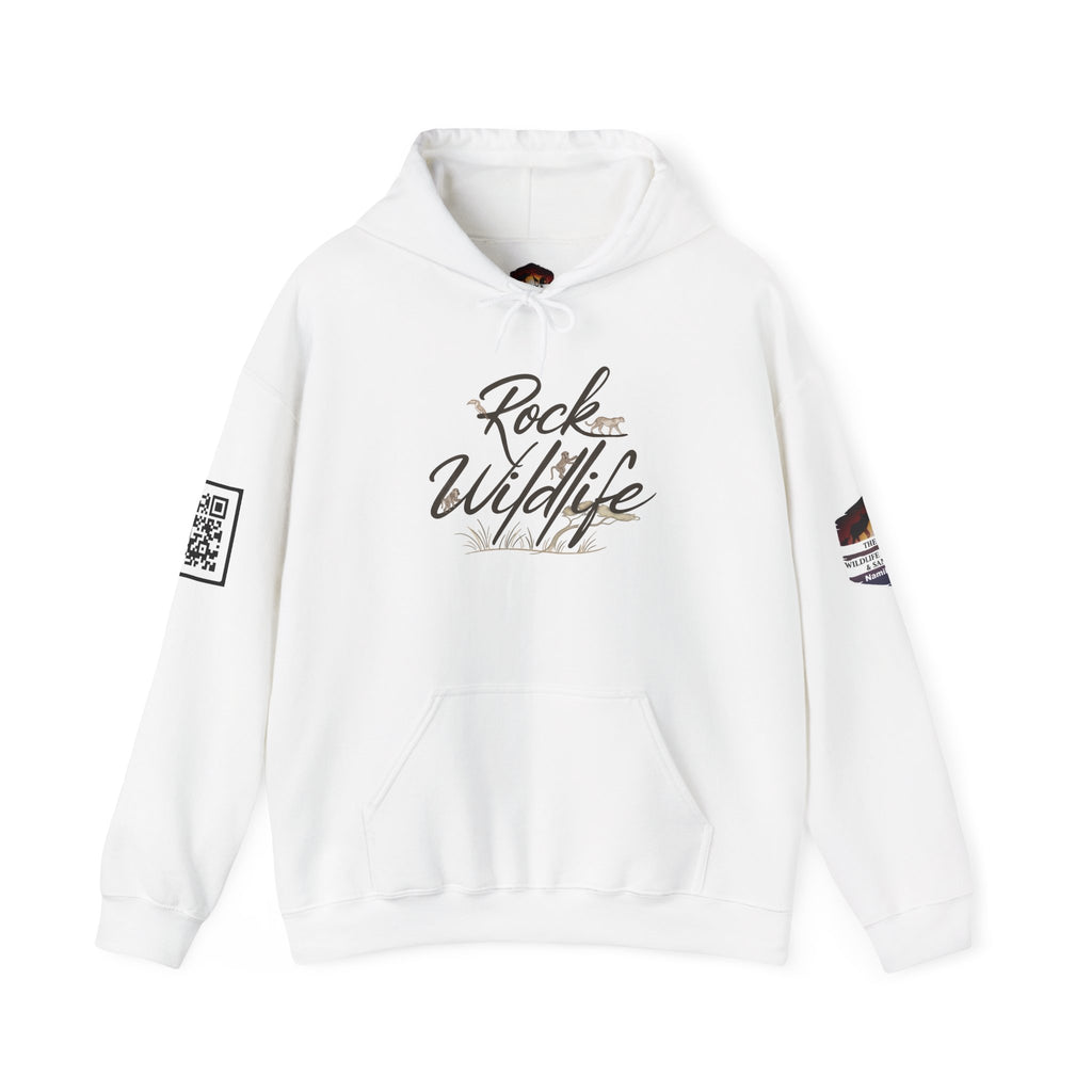Hoodie - Rock Wildlife Script Pullover Hoodie