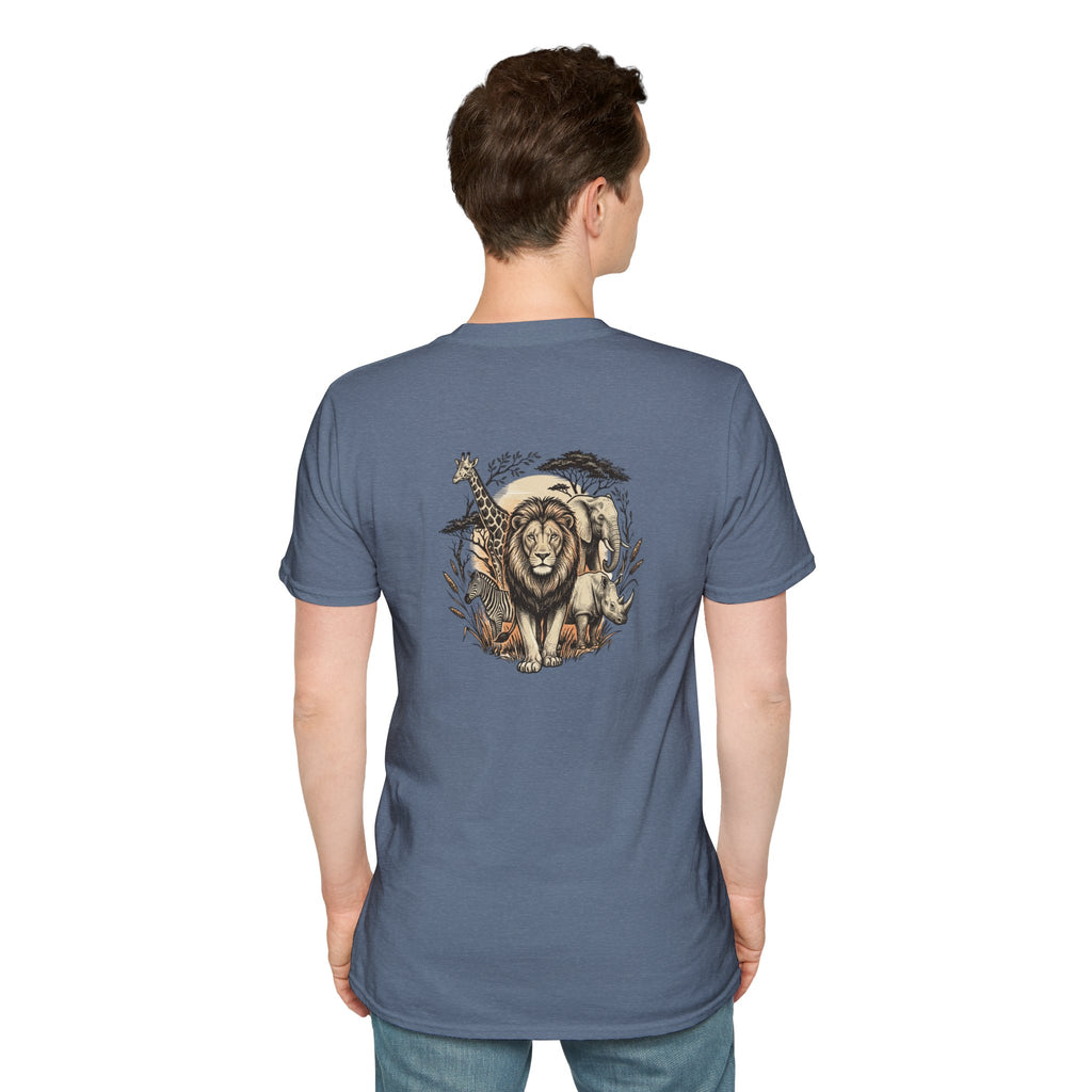 Wildlife Logo T-Shirt — African-Inspired Graphic Tee