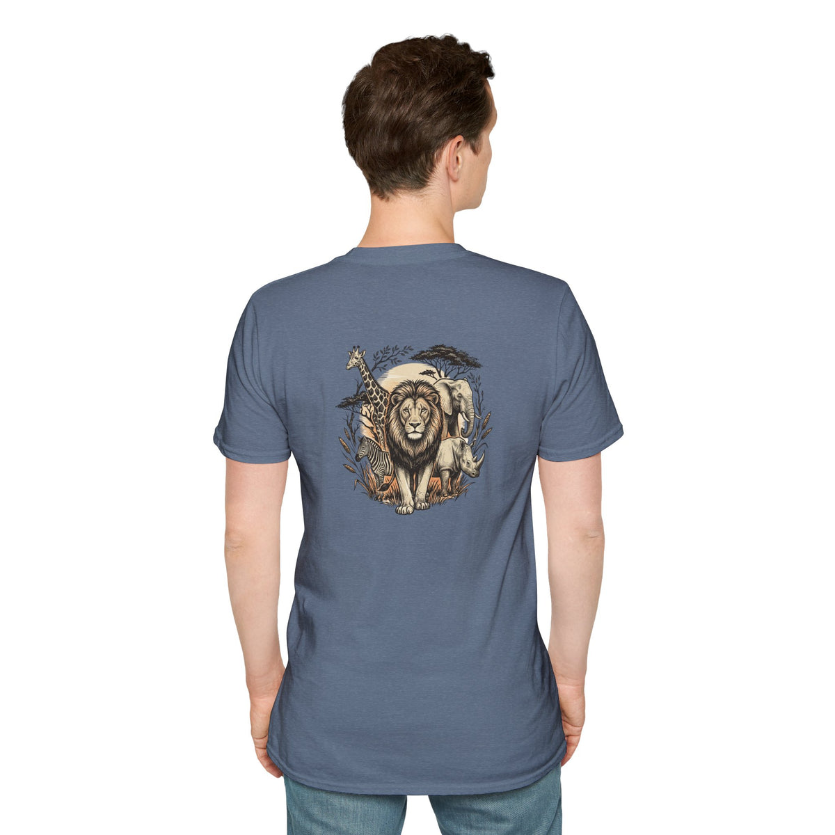 Wildlife Logo T-Shirt — African-Inspired Graphic Tee