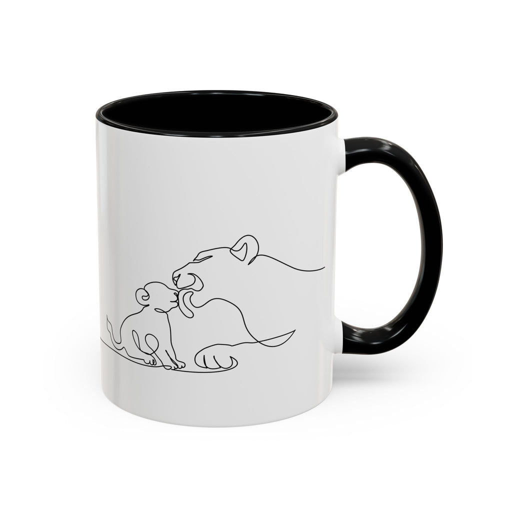 Lioness and Cub Mug