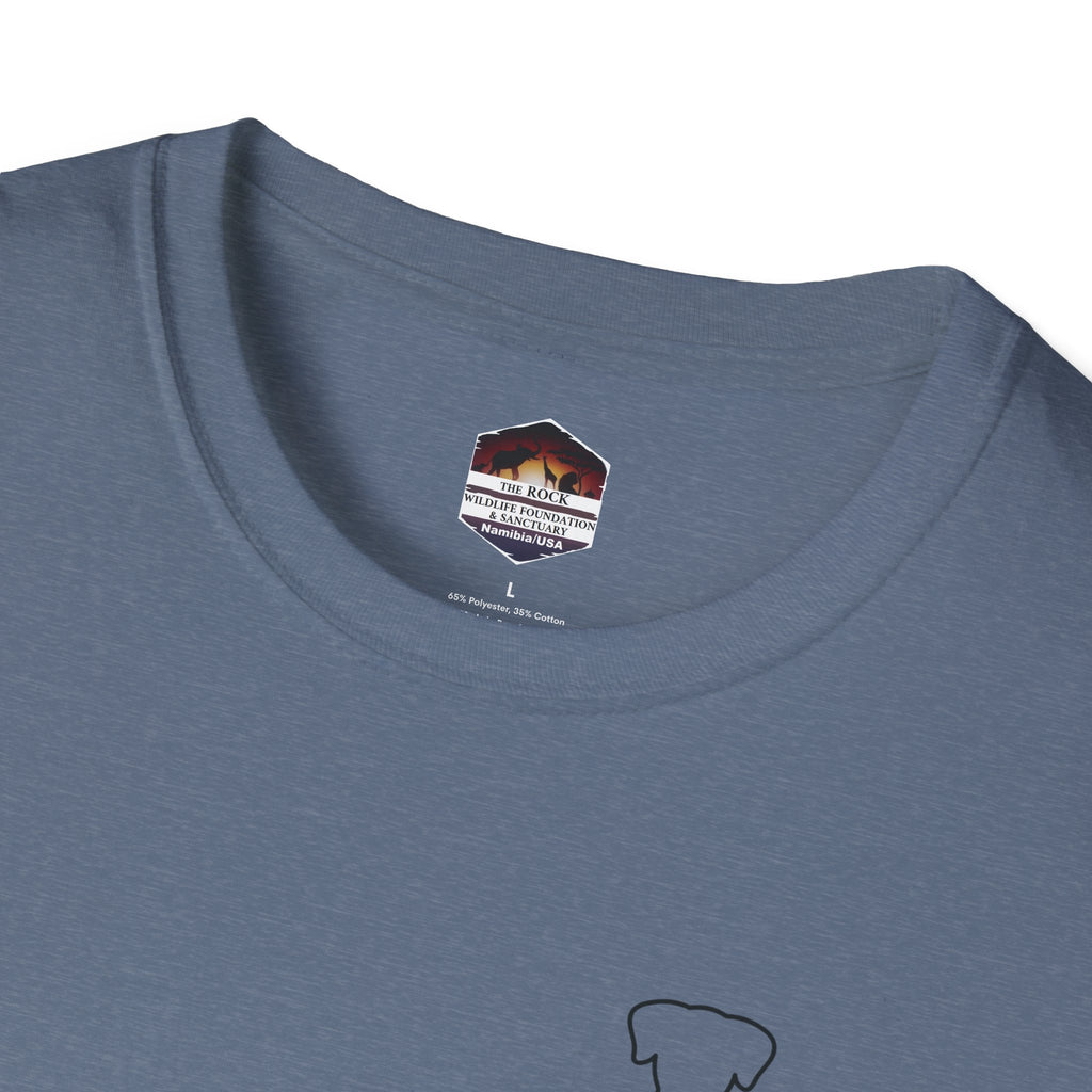 Dog and Cat Outline Tee — Minimal Pet Silhouette T-Shirt