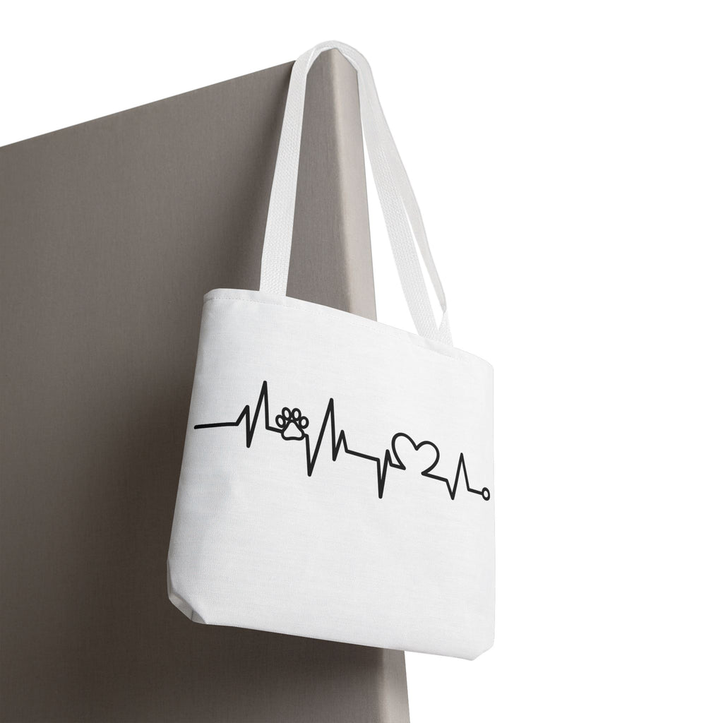 Animal ECG Tote Bag