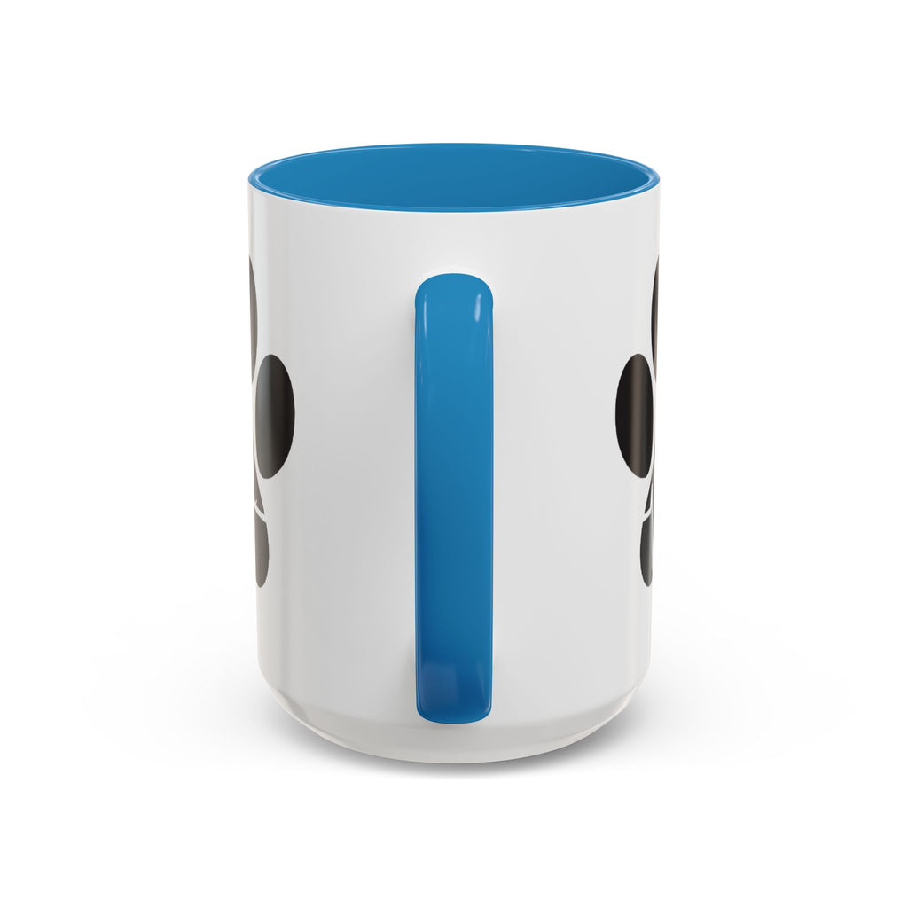 Cat Paw Heartbeat Coffee Mug — Pet Lover Accent Mug (11/15oz)