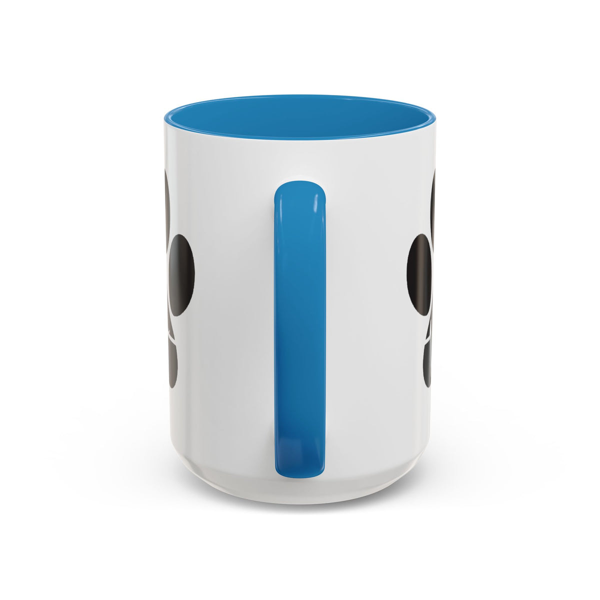 Cat Paw Heartbeat Coffee Mug — Pet Lover Accent Mug (11/15oz)