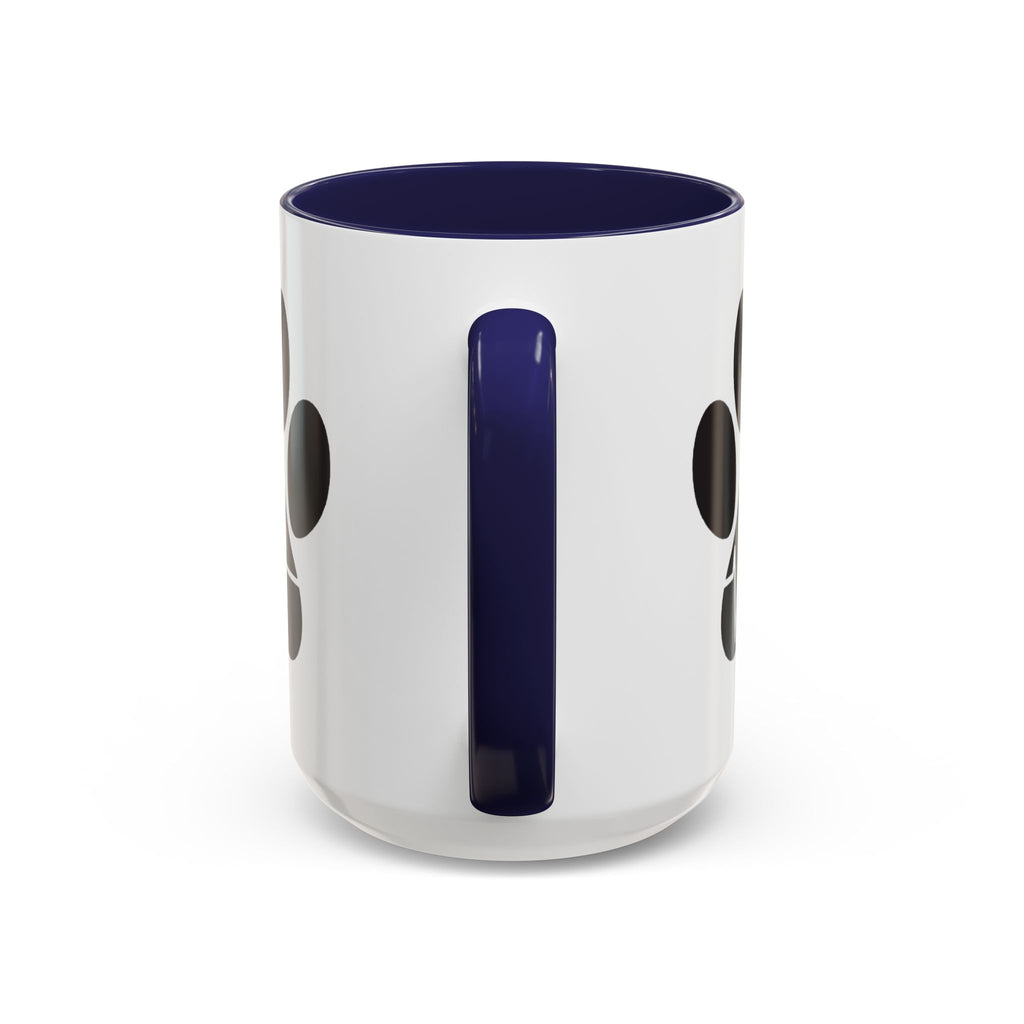 Elephant Paw Coffee Mug — Animal Rescue Heartbeat Accent Mug