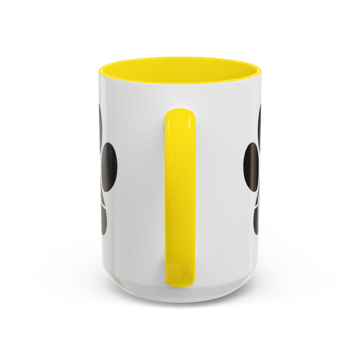 Dog Paw Heartbeat Coffee Mug — Pet Lover Accent Mug (11/15oz)