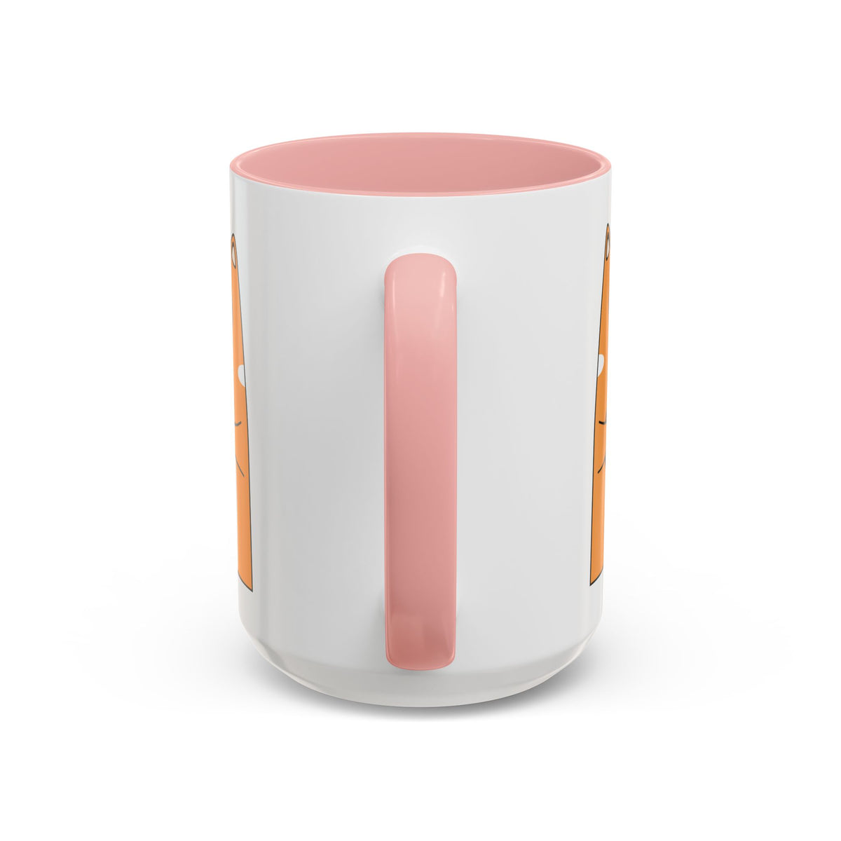 Sleepy Cat Accent Mug — 11/15oz Coffee Cup with Cat Design
