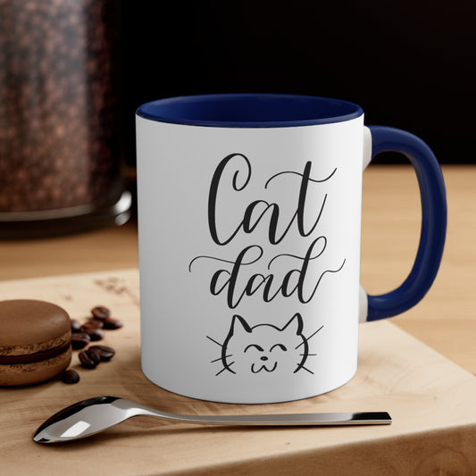 Cat Dad Coffee Mug