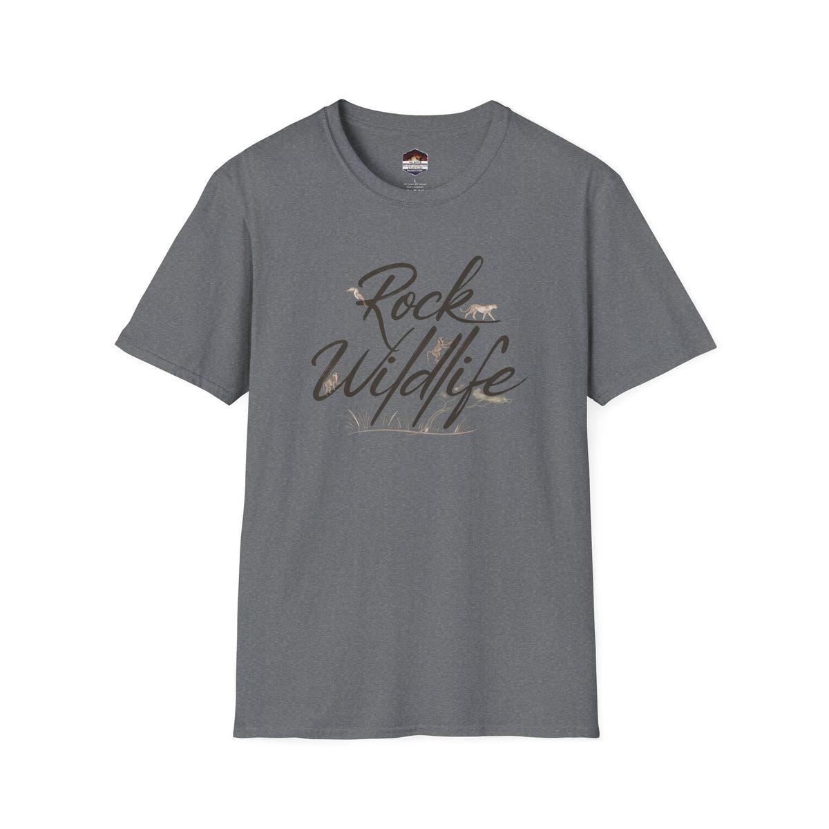 Rock Wildlife T-Shirt — Nature-Inspired Graphic Tee