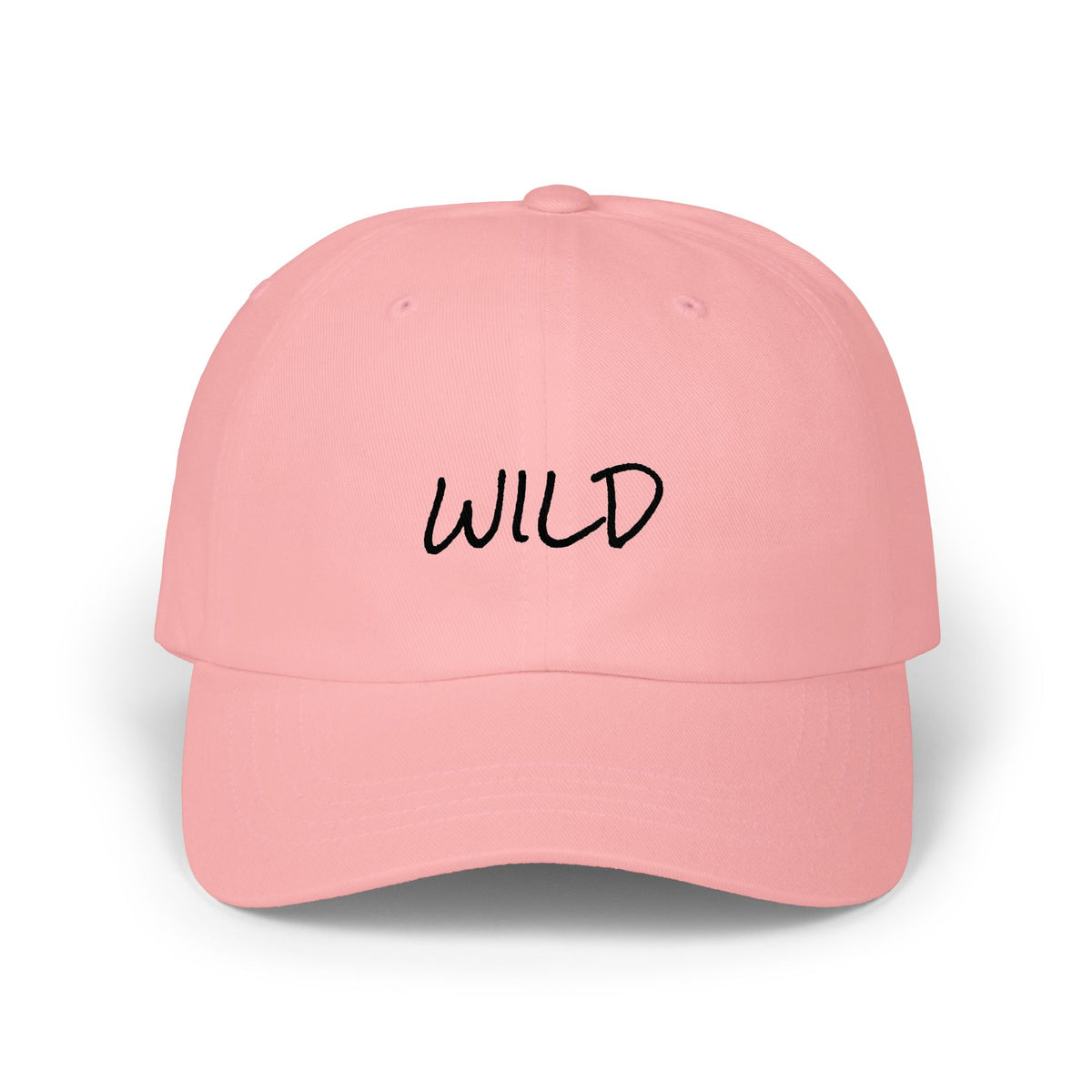 Wild Embroidered Dad Cap — Casual Embroidered Baseball Hat