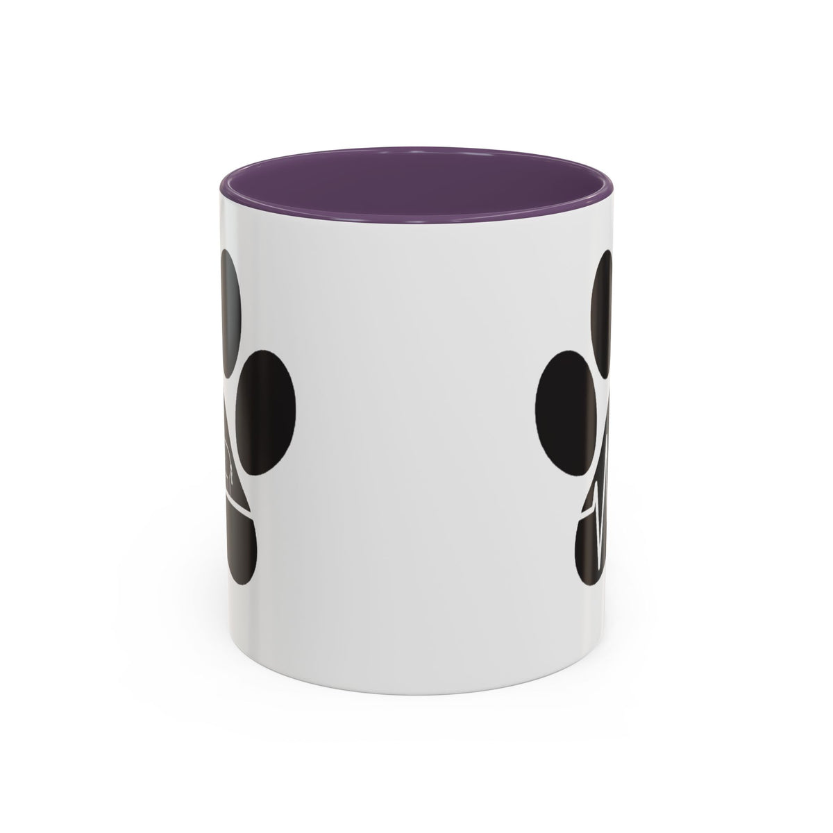 Elephant Paw Coffee Mug — Animal Rescue Heartbeat Accent Mug