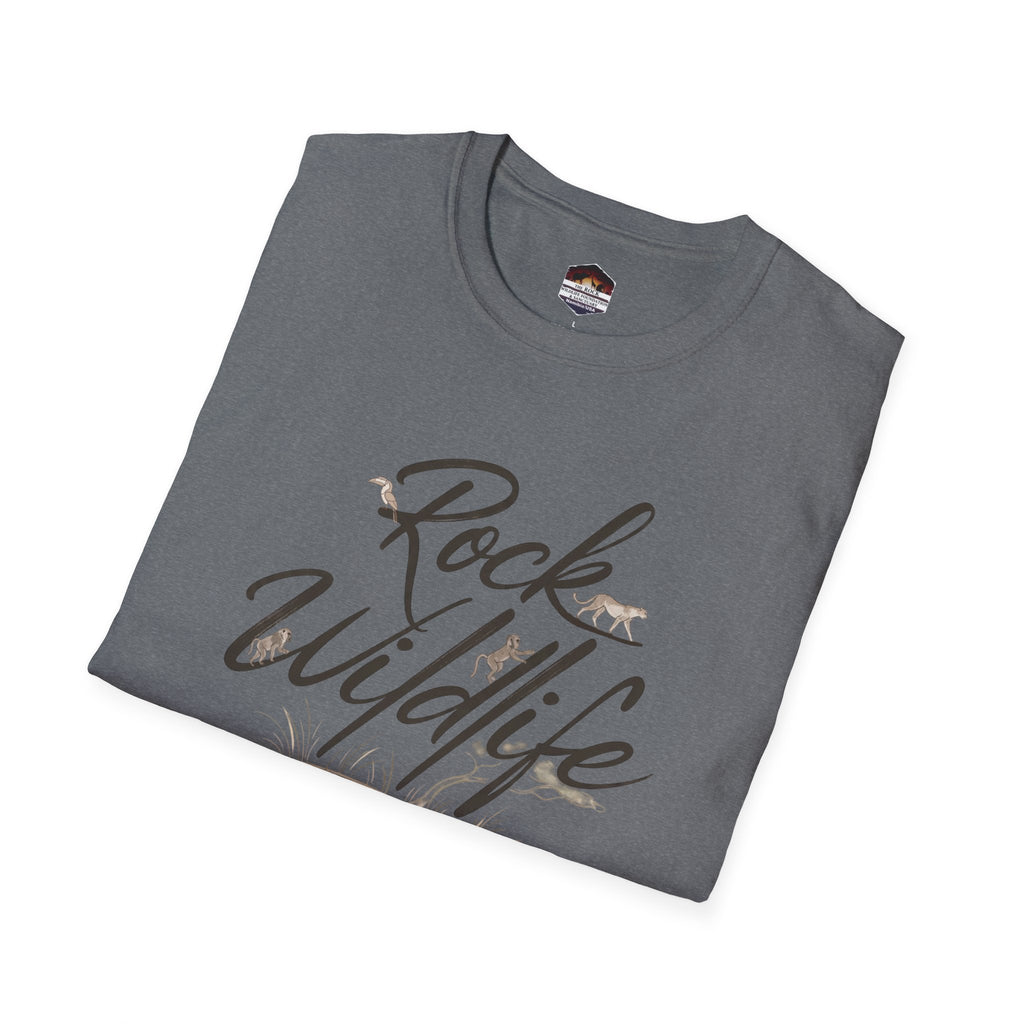 Rock Wildlife T-Shirt — Nature-Inspired Graphic Tee