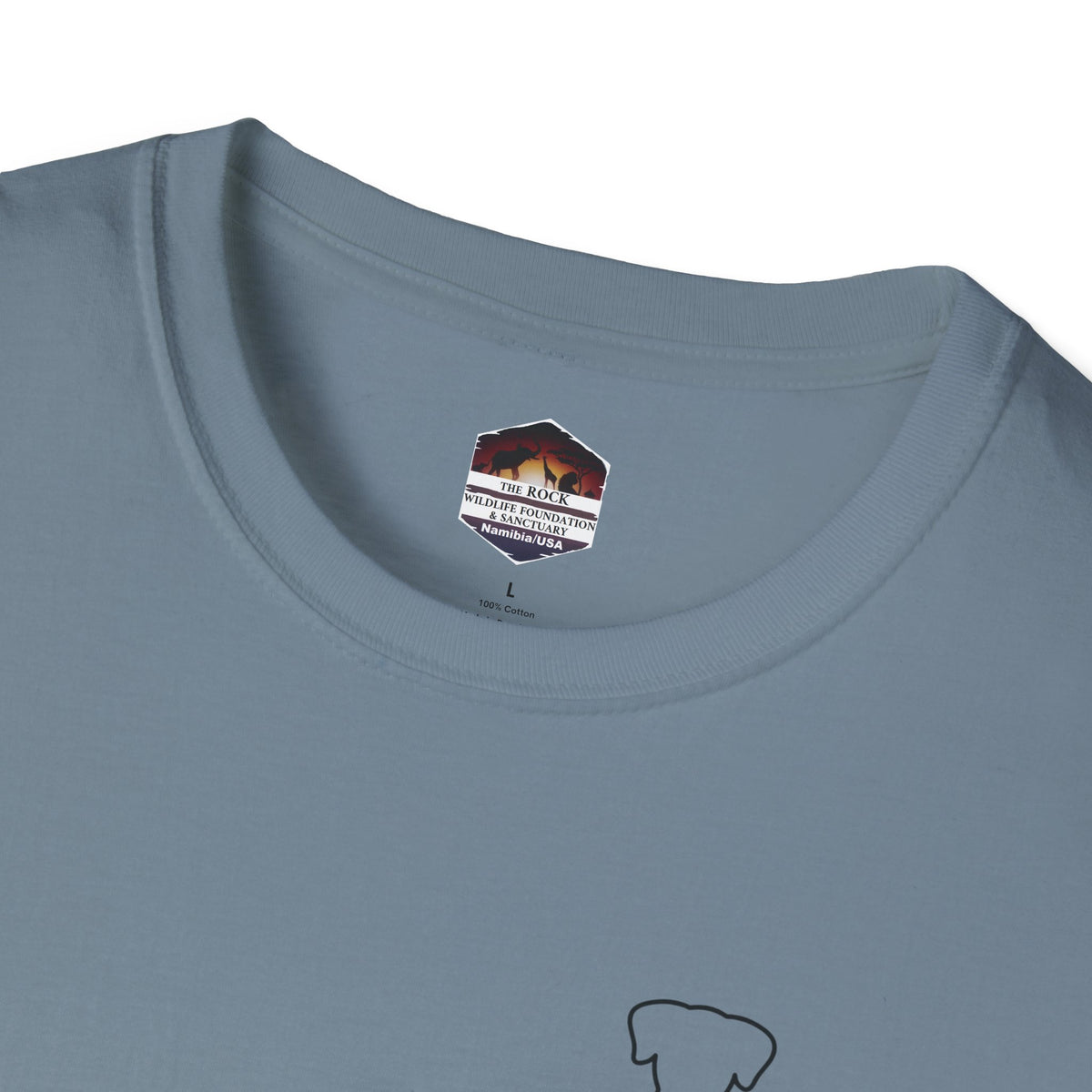 Dog and Cat Outline Tee — Minimal Pet Silhouette T-Shirt
