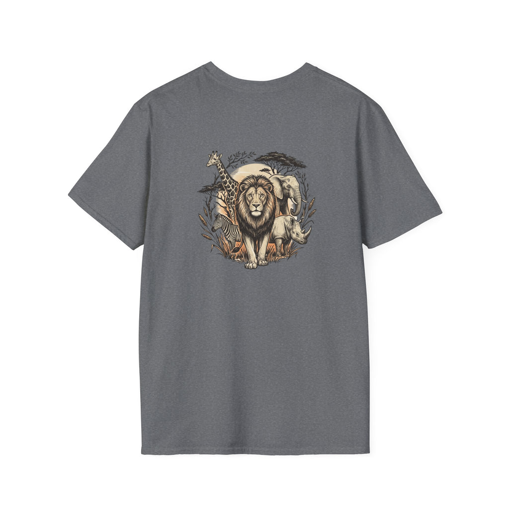 Wildlife Logo T-Shirt — African-Inspired Graphic Tee