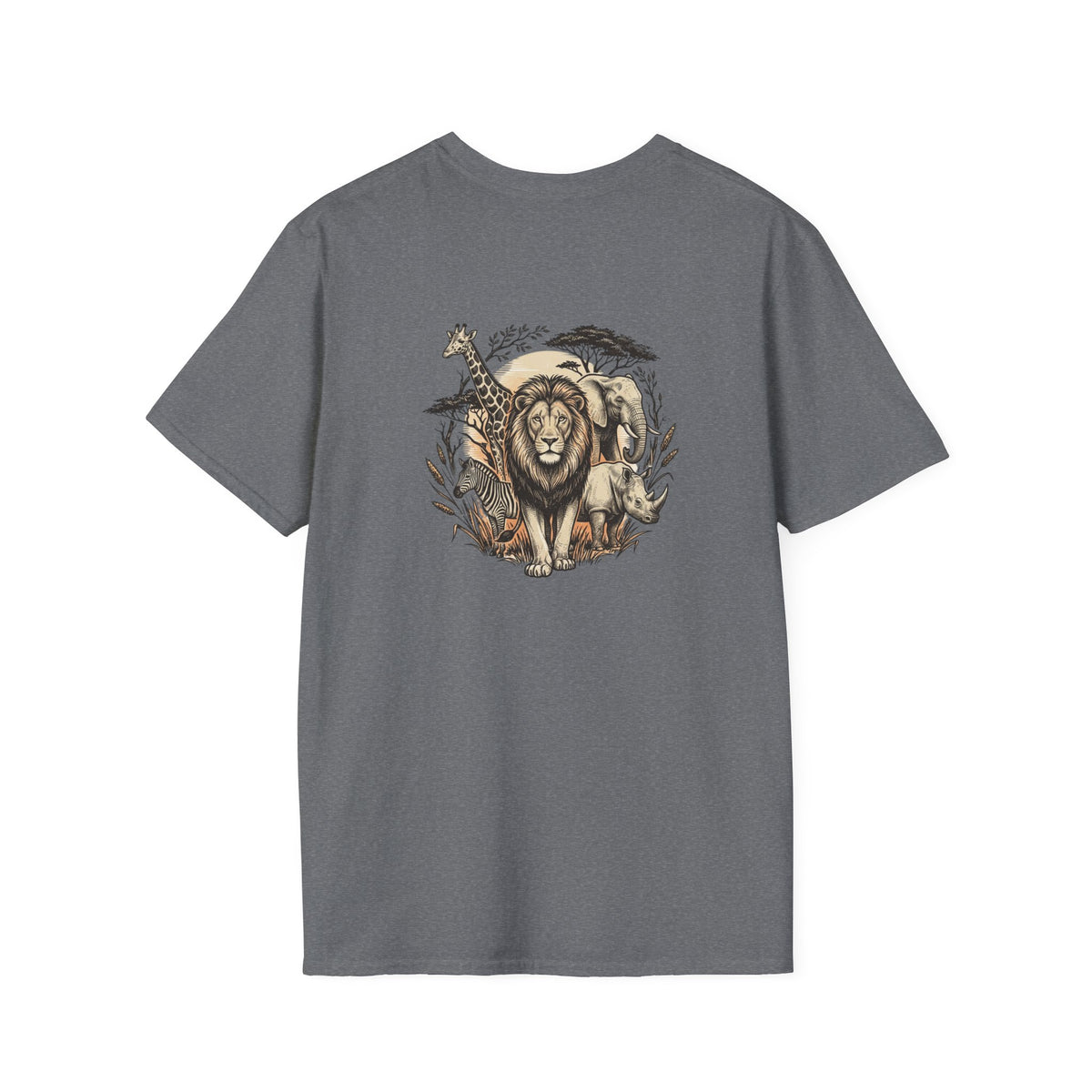 Wildlife Logo T-Shirt — African-Inspired Graphic Tee
