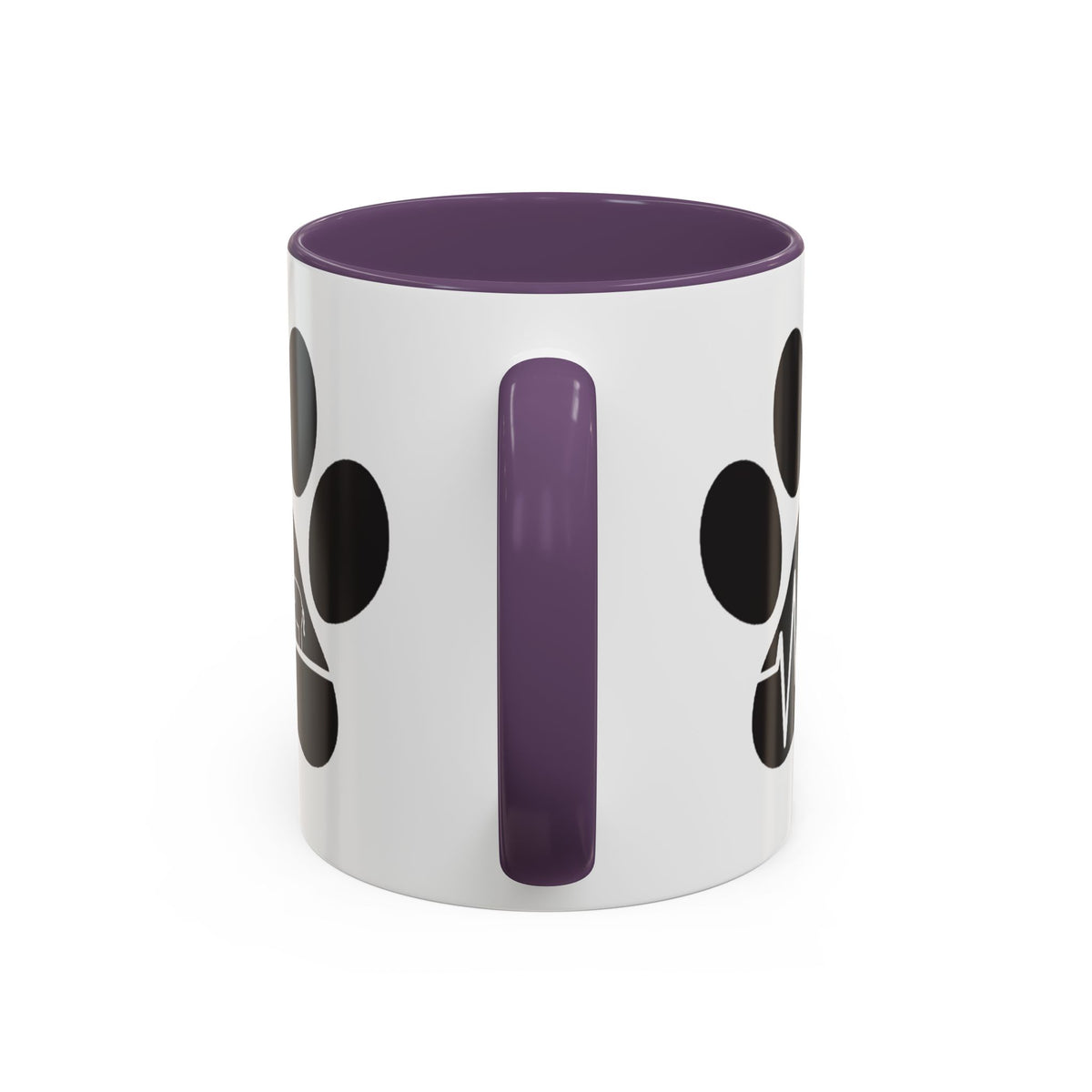 Elephant Paw Coffee Mug — Animal Rescue Heartbeat Accent Mug