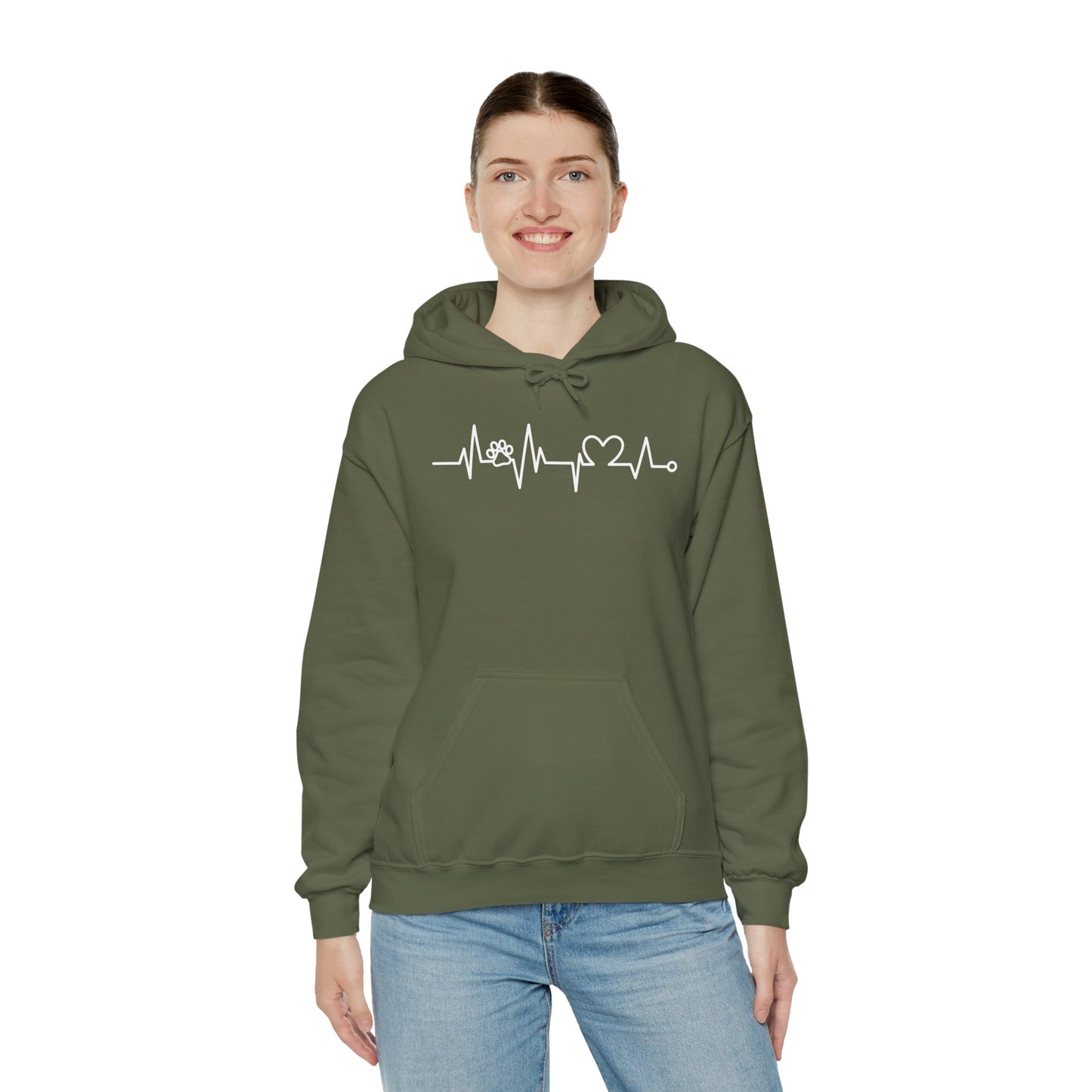 Animal ECG Hoodie