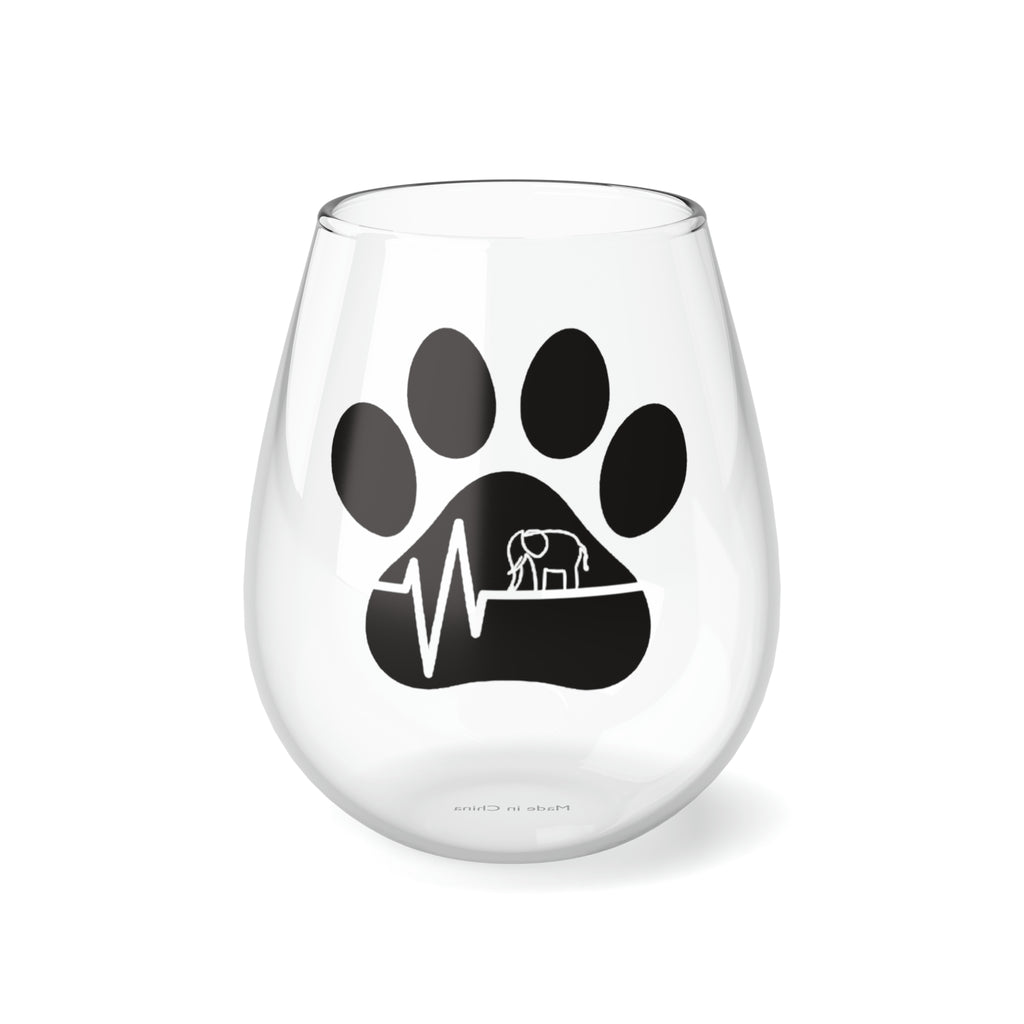 Wildlife Wine Glass