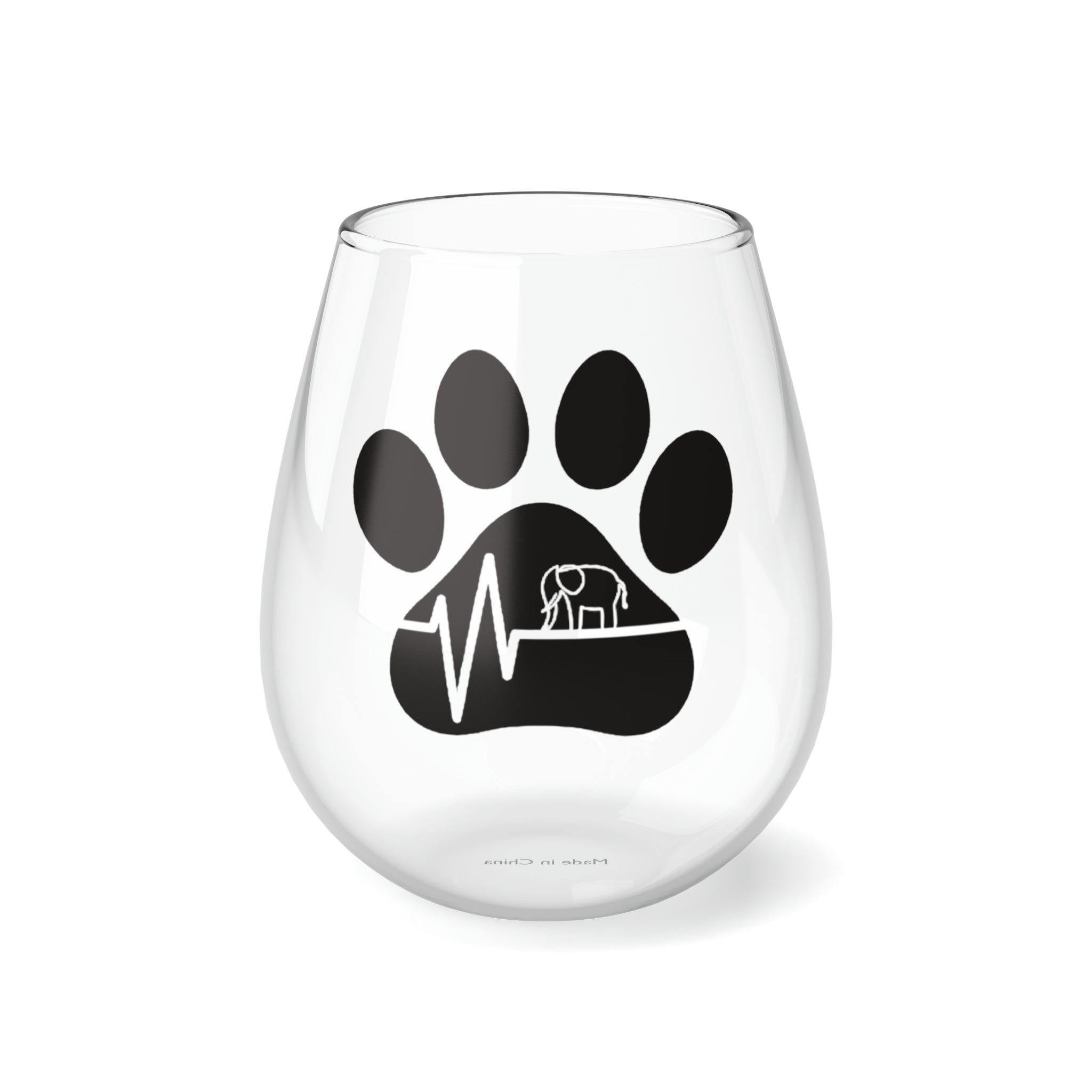 Wildlife Wine Glass