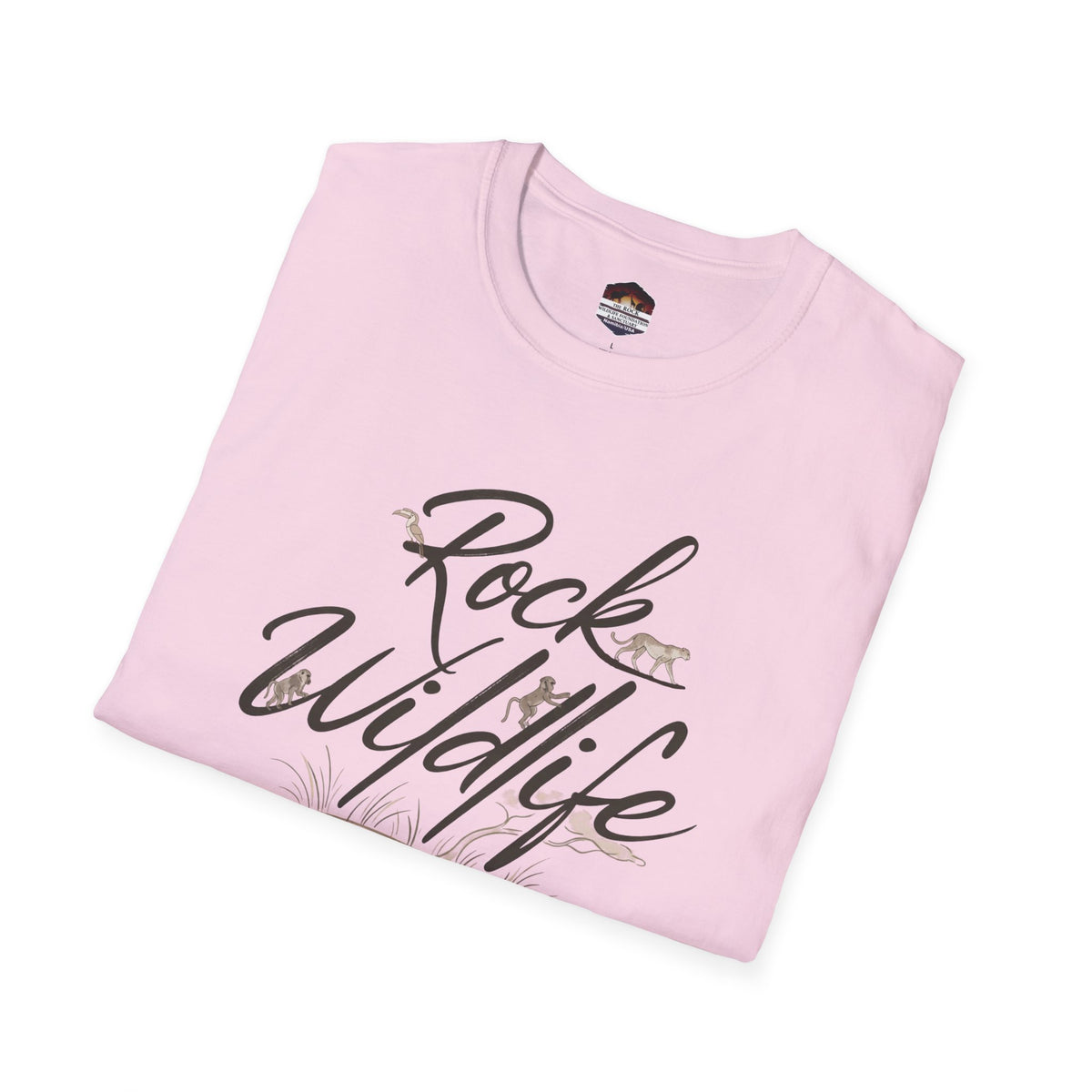 Rock Wildlife T-Shirt — Nature-Inspired Graphic Tee