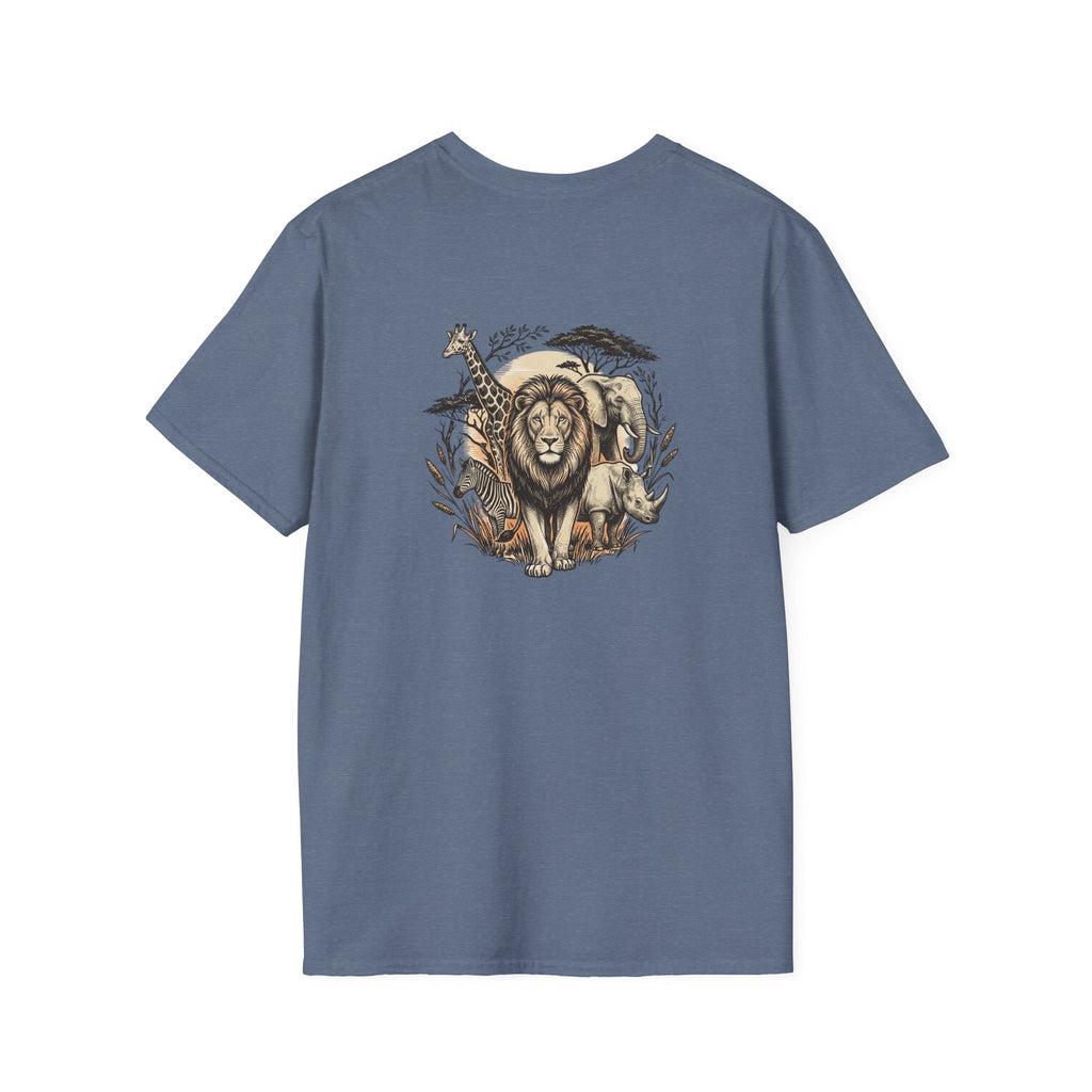 Wildlife Logo T-Shirt — African-Inspired Graphic Tee