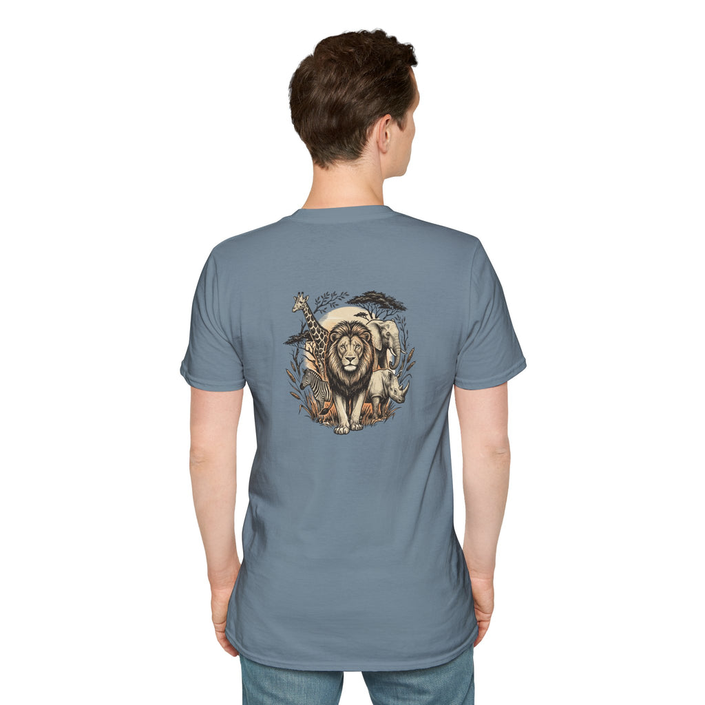 Wildlife Logo T-Shirt — African-Inspired Graphic Tee