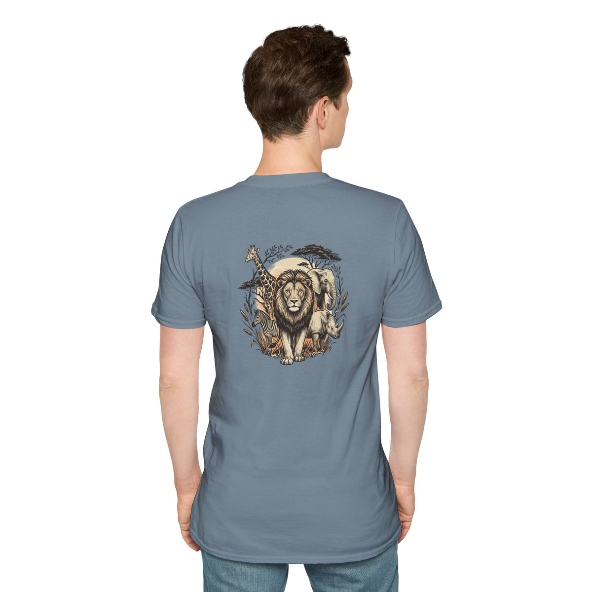 Wildlife Logo T-Shirt — African-Inspired Graphic Tee
