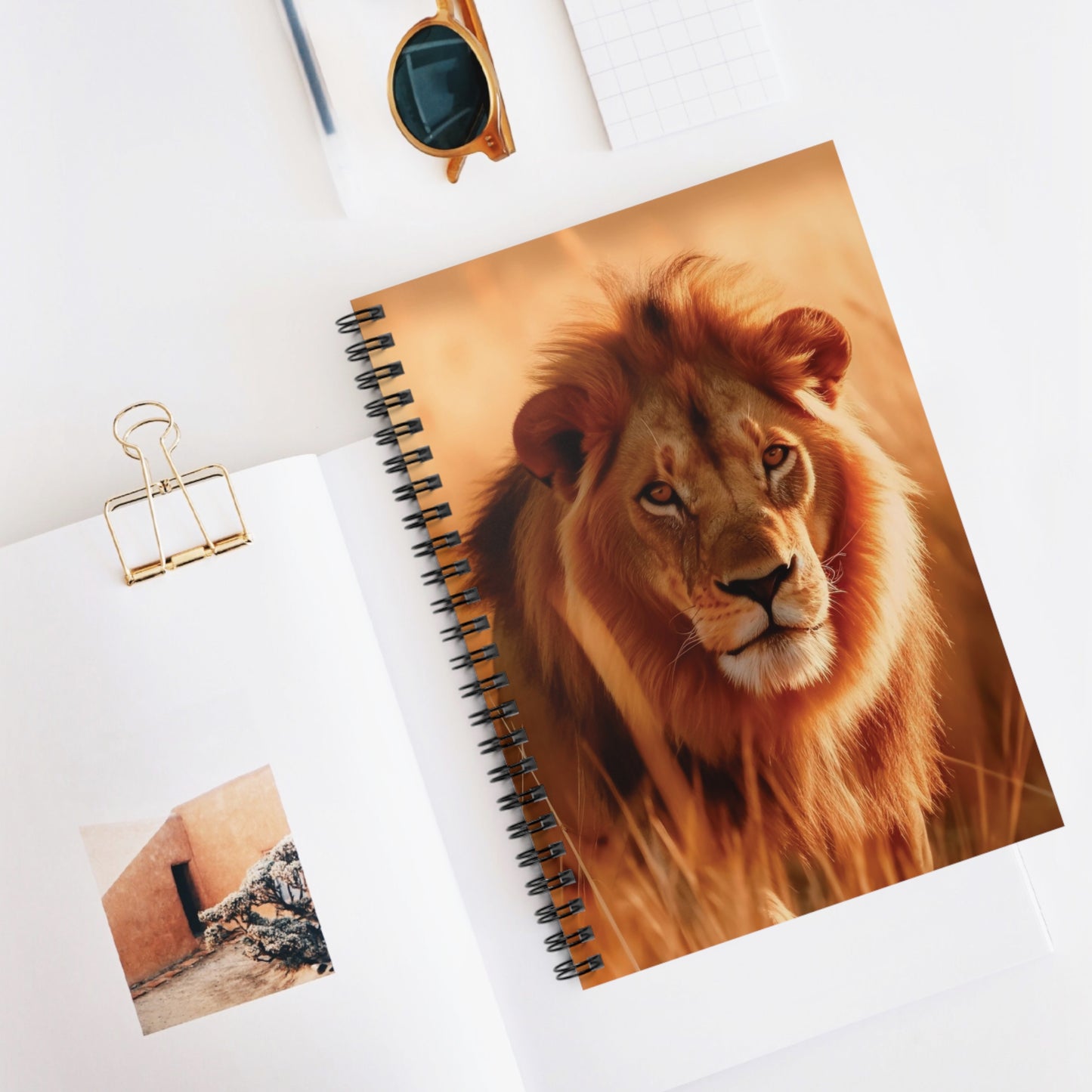 Lion Notebook