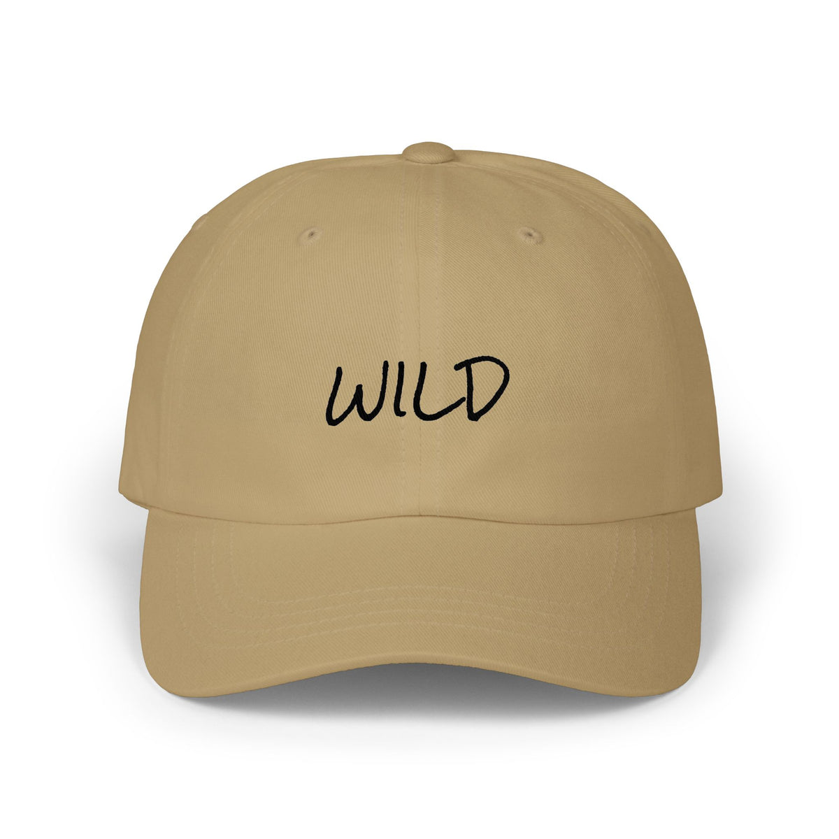 Wild Embroidered Dad Cap — Casual Embroidered Baseball Hat