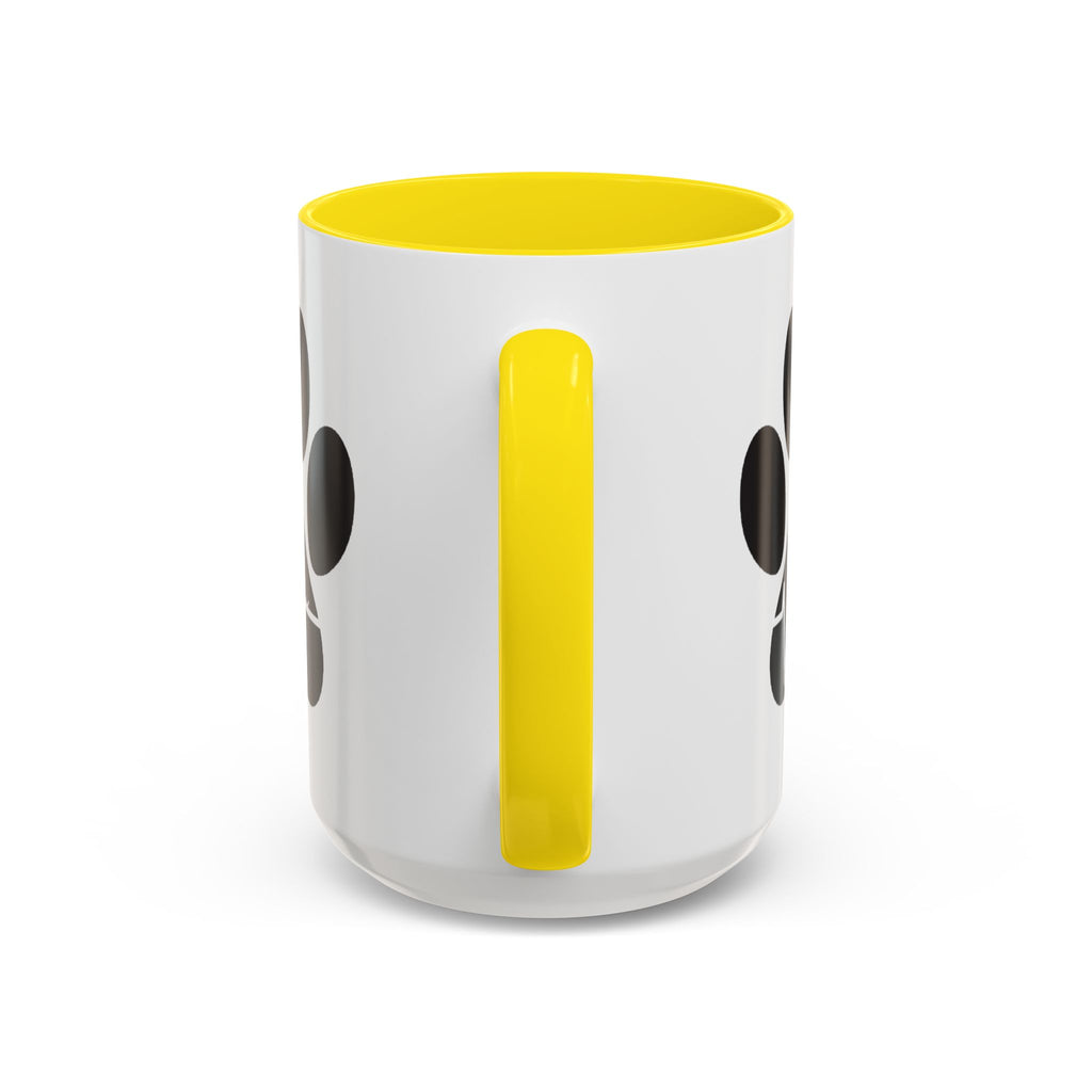 Cat Paw Heartbeat Coffee Mug — Pet Lover Accent Mug (11/15oz)
