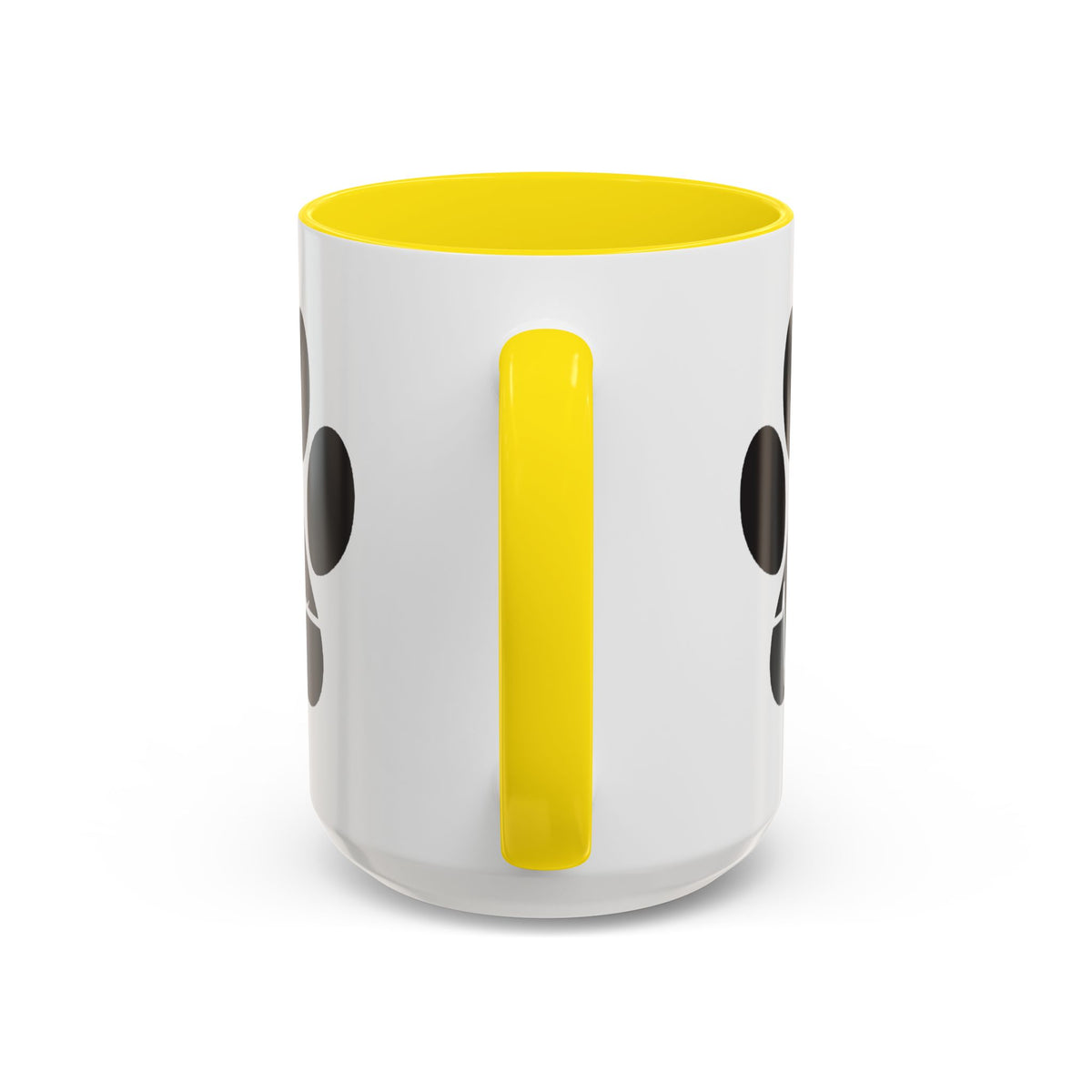 Cat Paw Heartbeat Coffee Mug — Pet Lover Accent Mug (11/15oz)