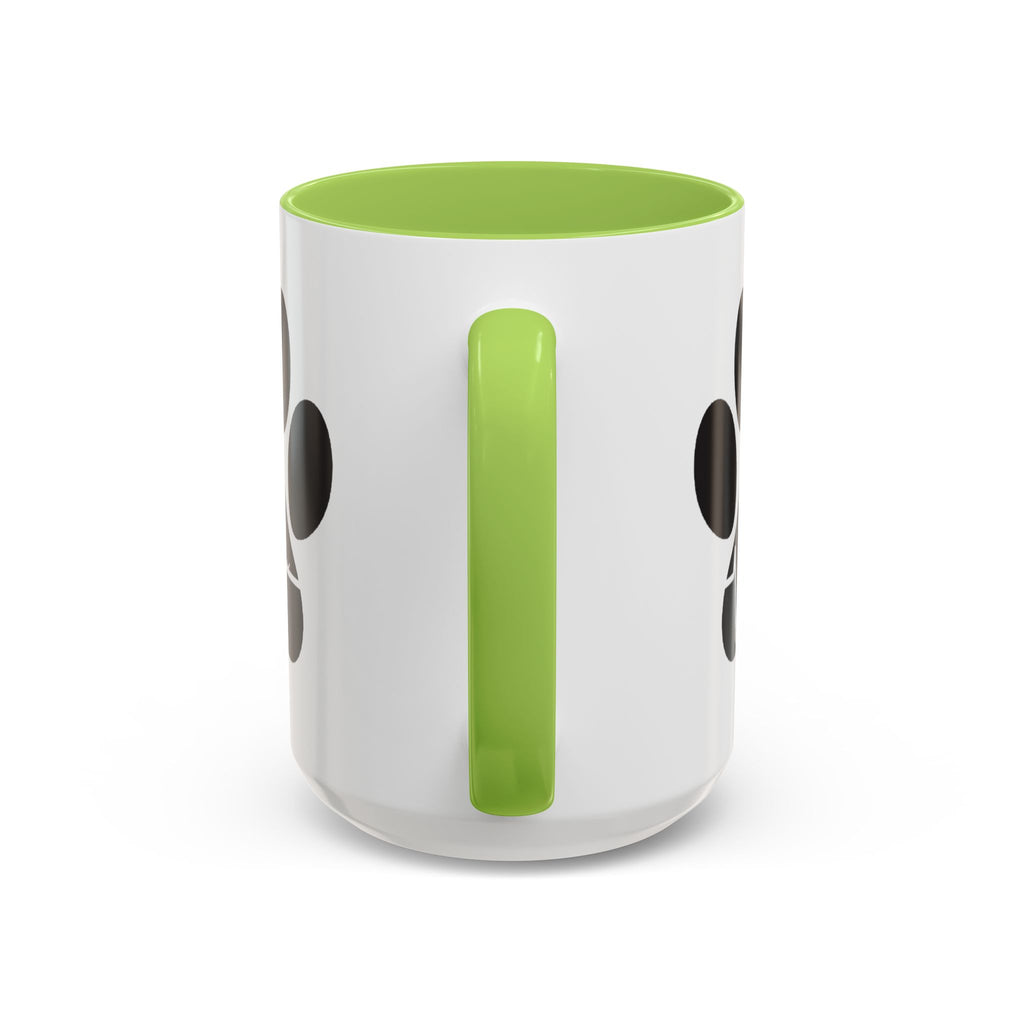 Cat Paw Heartbeat Coffee Mug — Pet Lover Accent Mug (11/15oz)