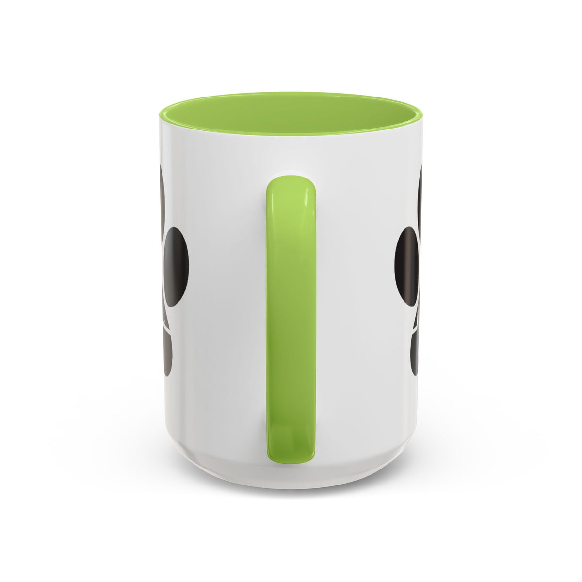 Cat Paw Heartbeat Coffee Mug — Pet Lover Accent Mug (11/15oz)