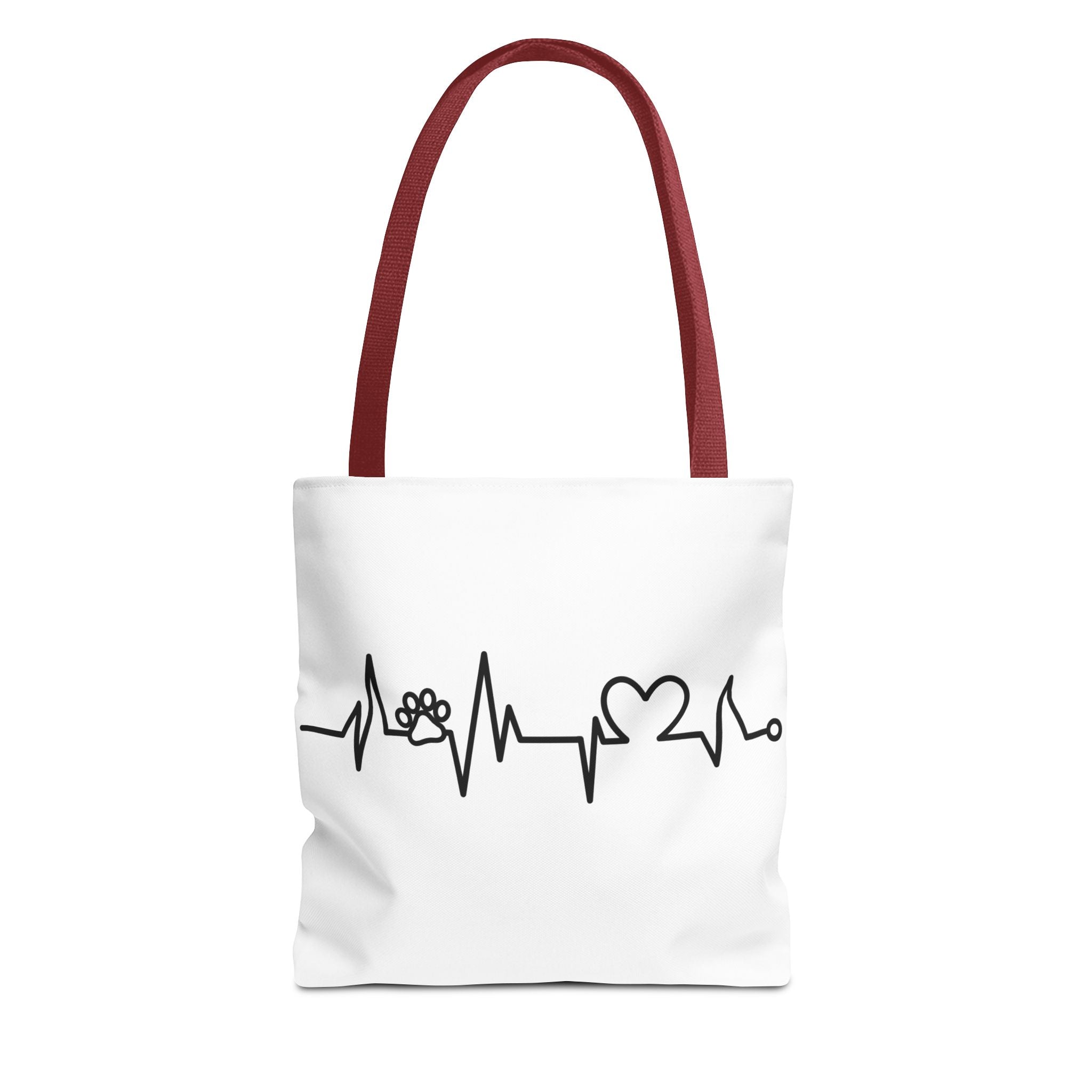 Animal ECG Tote Bag