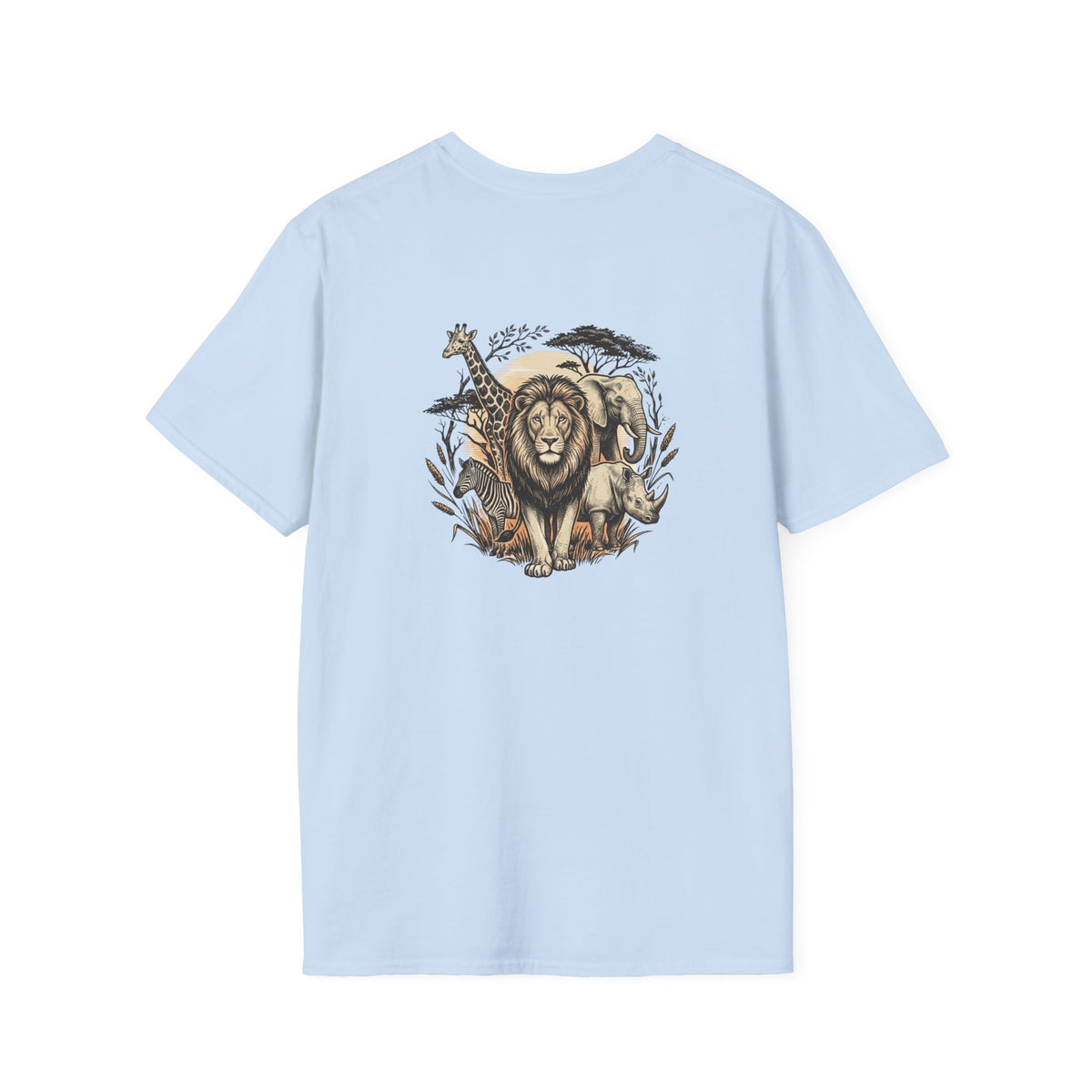 Wildlife Logo T-Shirt — African-Inspired Graphic Tee