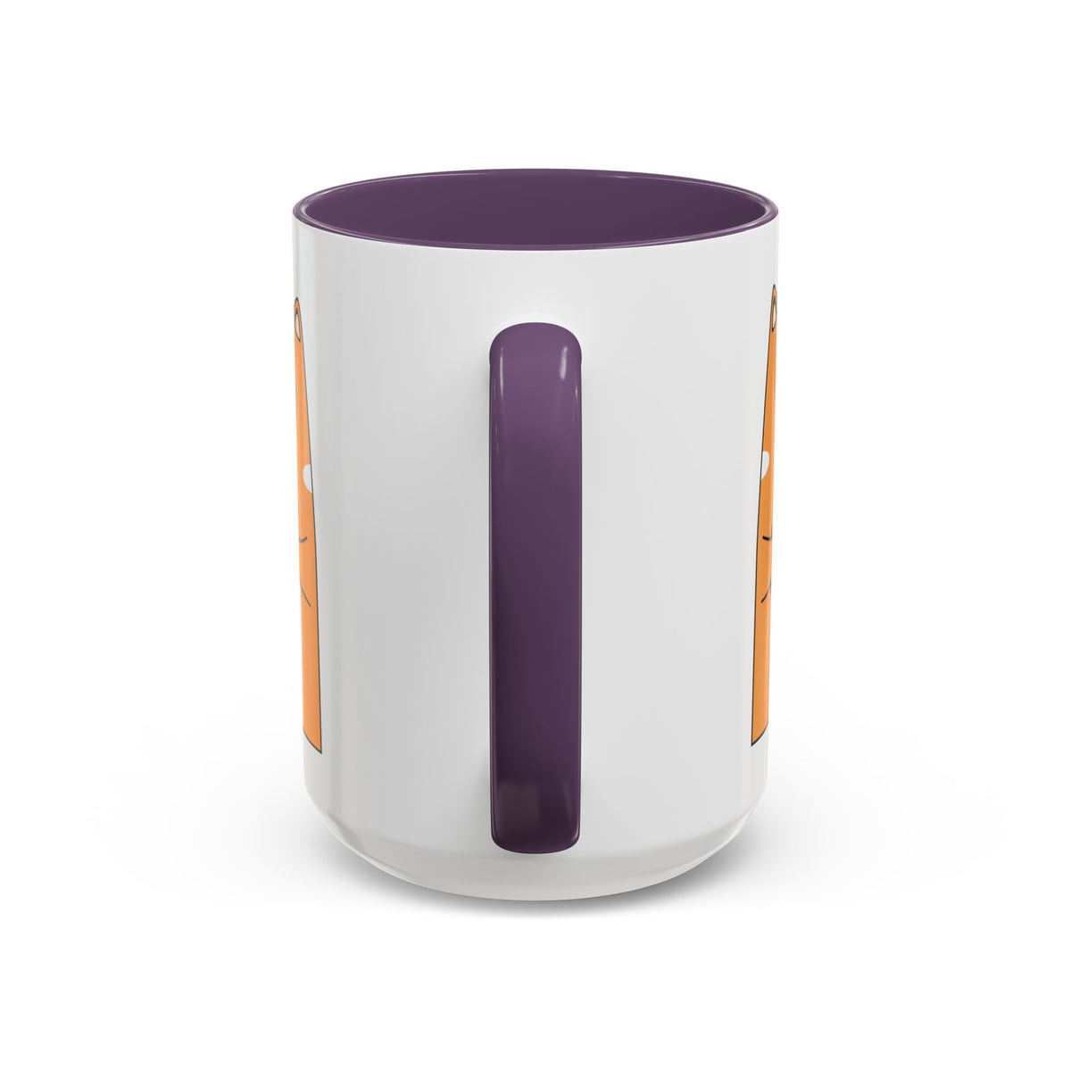 Sleepy Cat Accent Mug — 11/15oz Coffee Cup with Cat Design