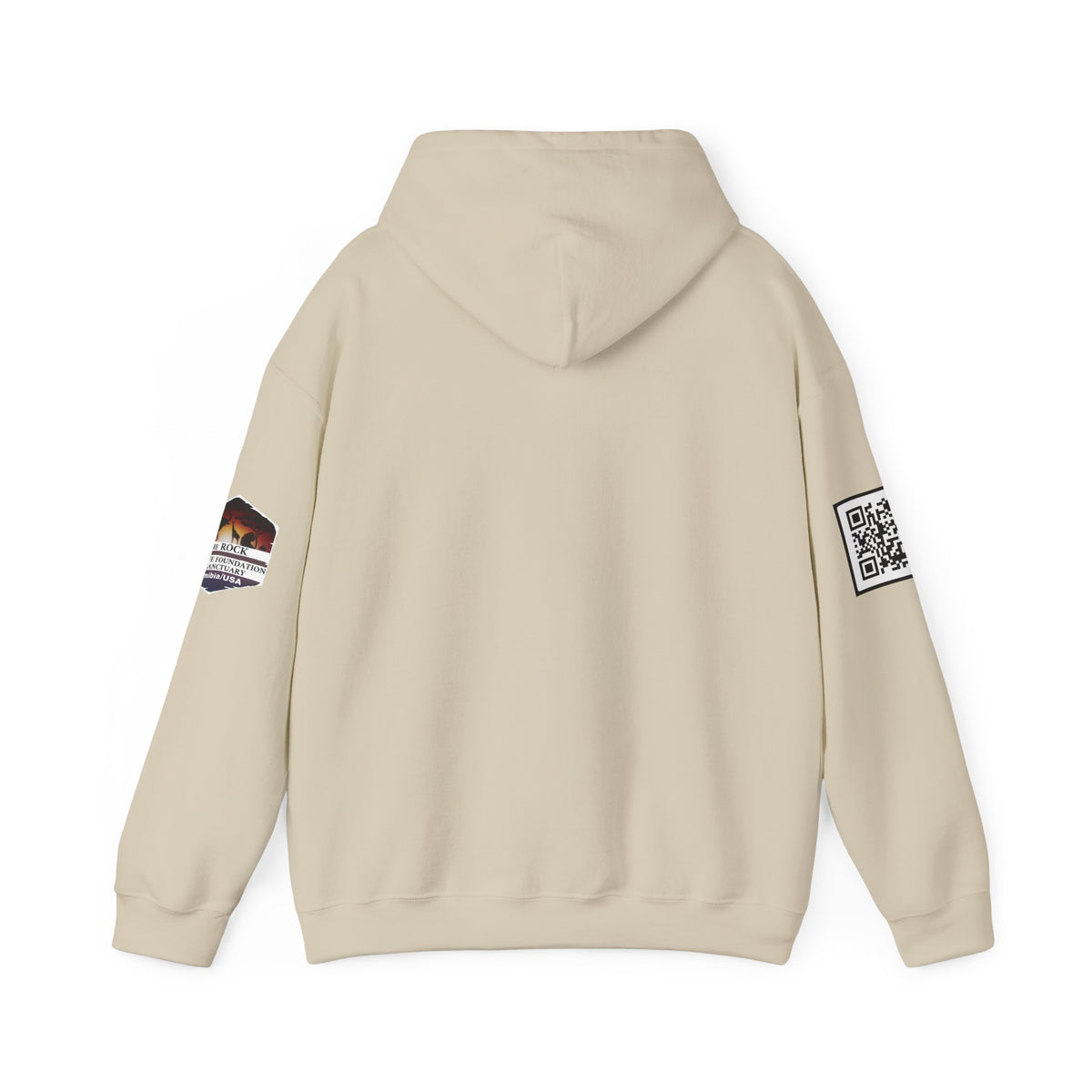 Hoodie - Rock Wildlife Script Pullover Hoodie