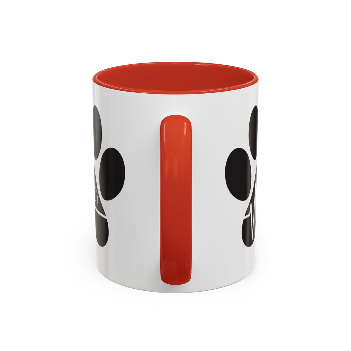 Elephant Paw Coffee Mug — Animal Rescue Heartbeat Accent Mug