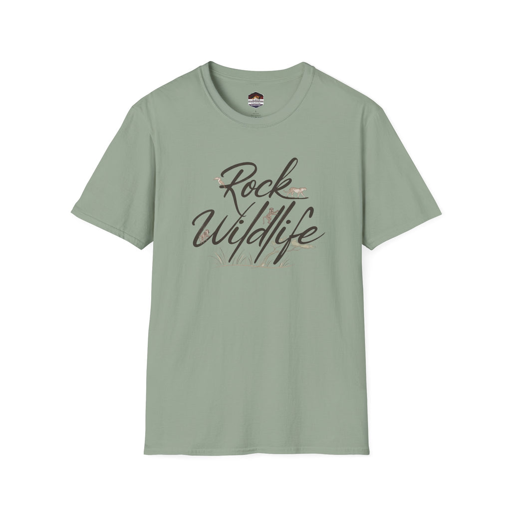 Rock Wildlife T-Shirt — Nature-Inspired Graphic Tee