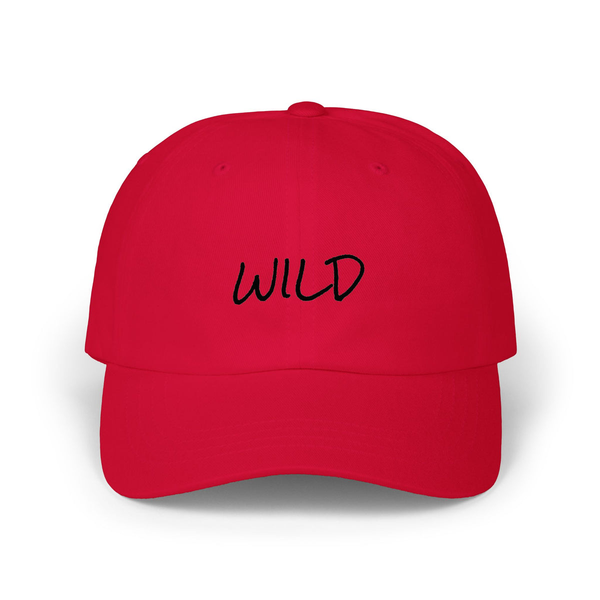 Wild Embroidered Dad Cap — Casual Embroidered Baseball Hat