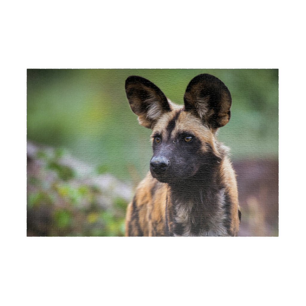 African Wild Dog Jigsaw Puzzle — Wildlife Photography Puzzle (110/252/520/1014 pcs)