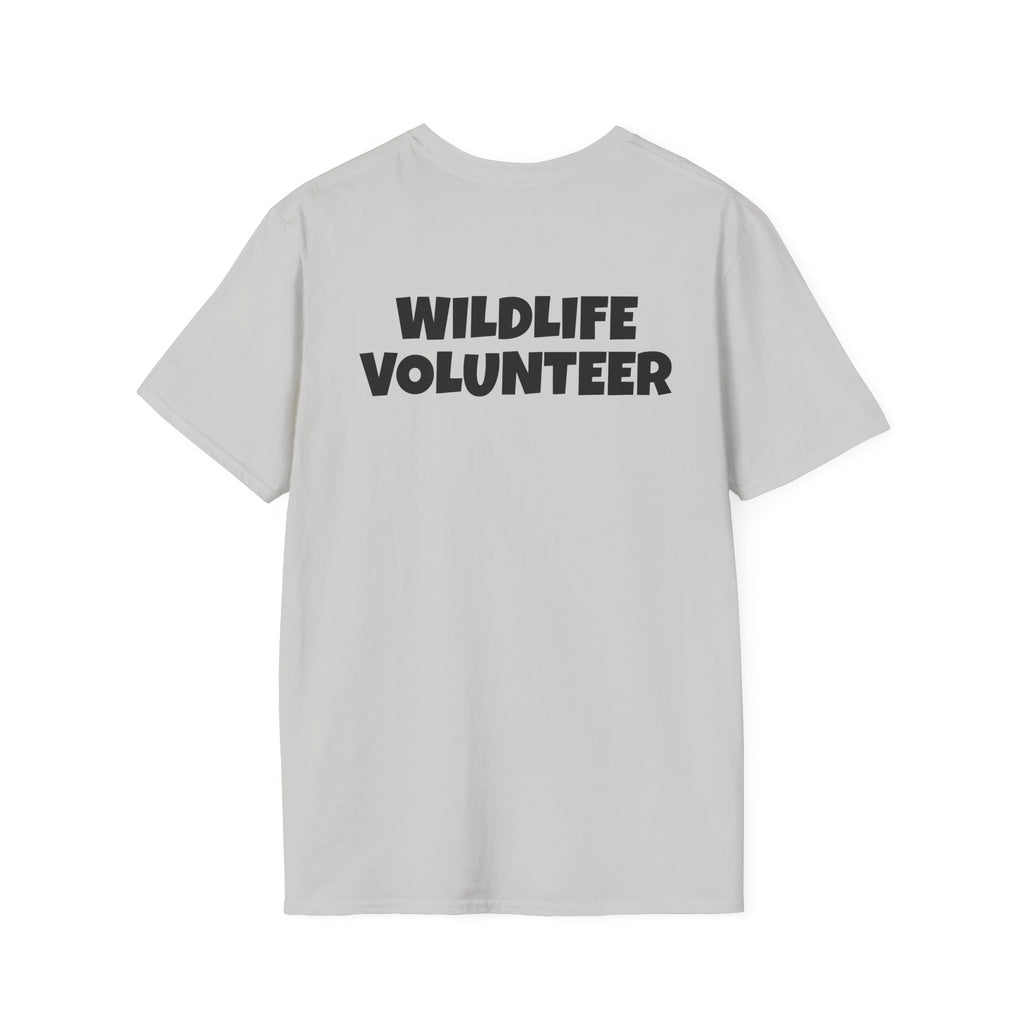 Wildlife Volunteer T-Shirt — Nature Rescue Pocket Logo Tee