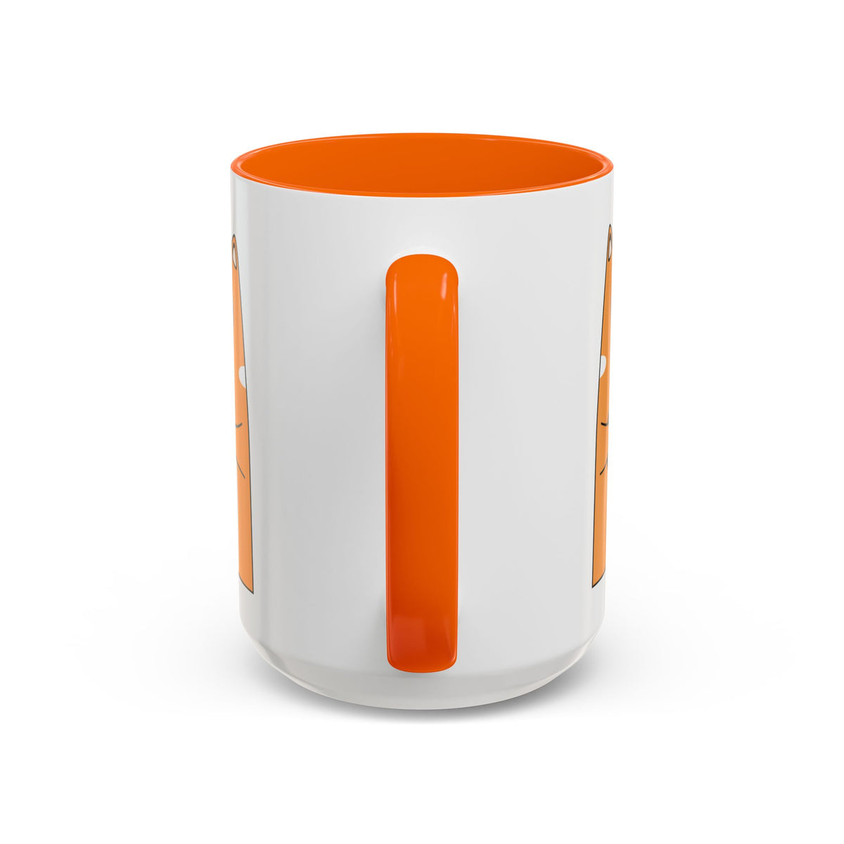 Sleepy Cat Accent Mug — 11/15oz Coffee Cup with Cat Design