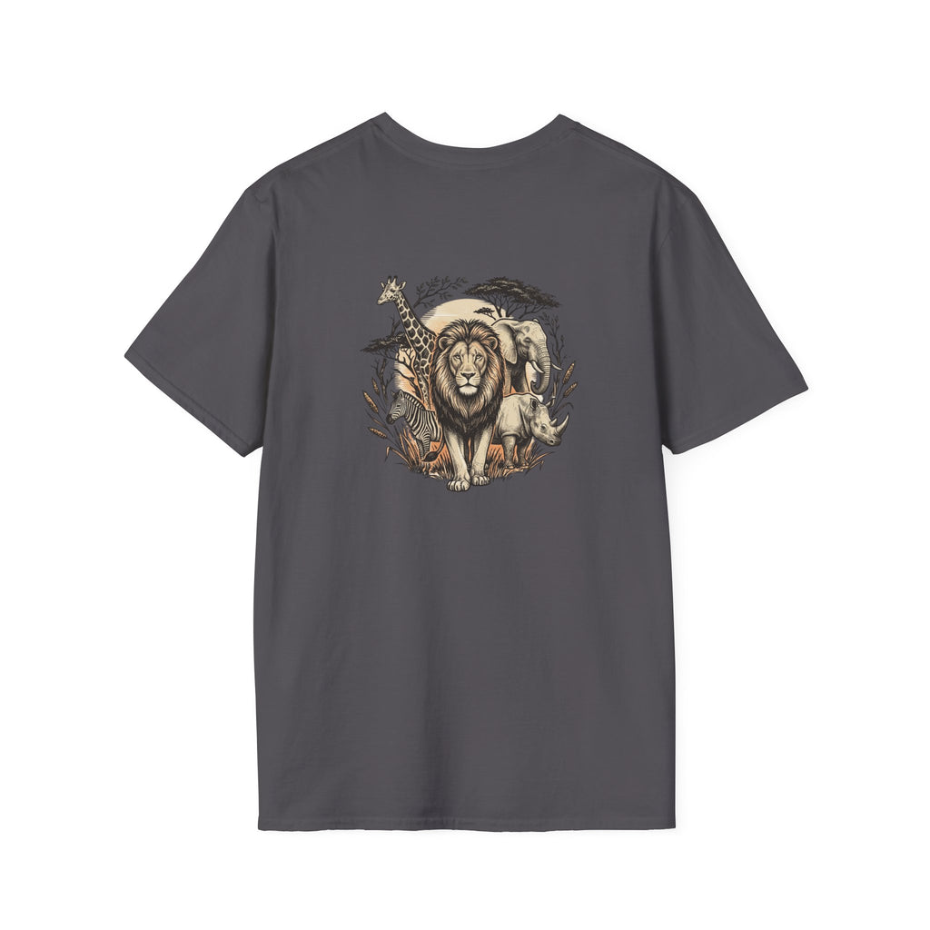 Wildlife Logo T-Shirt — African-Inspired Graphic Tee